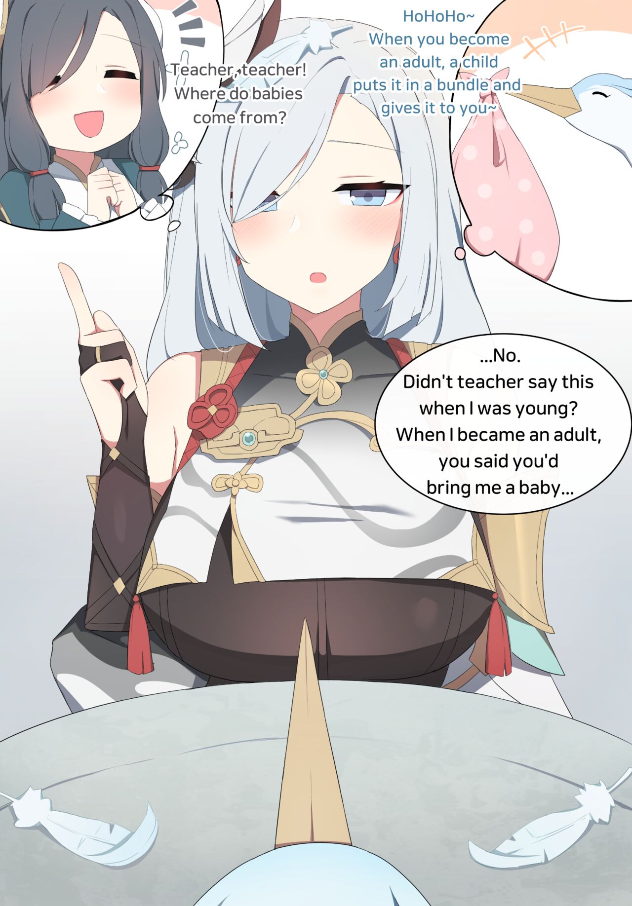 Shenhe – poyeop Genshin Impact [photo 7] - MangaPorn