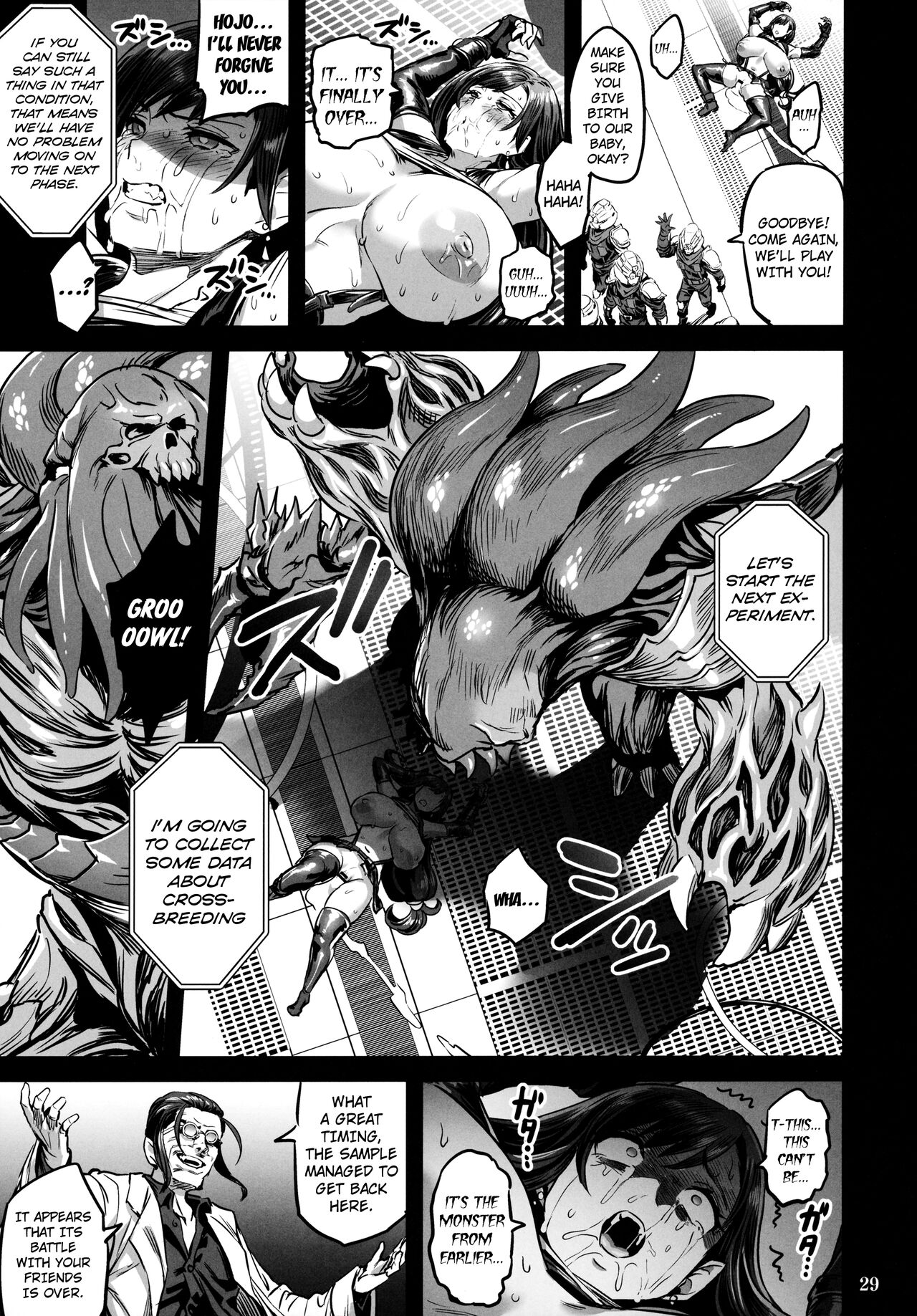 Deka Chichi Terrorist no Kousei Kouhai Jikken – Final Fantasy VII [photo 23] - MangaPorn