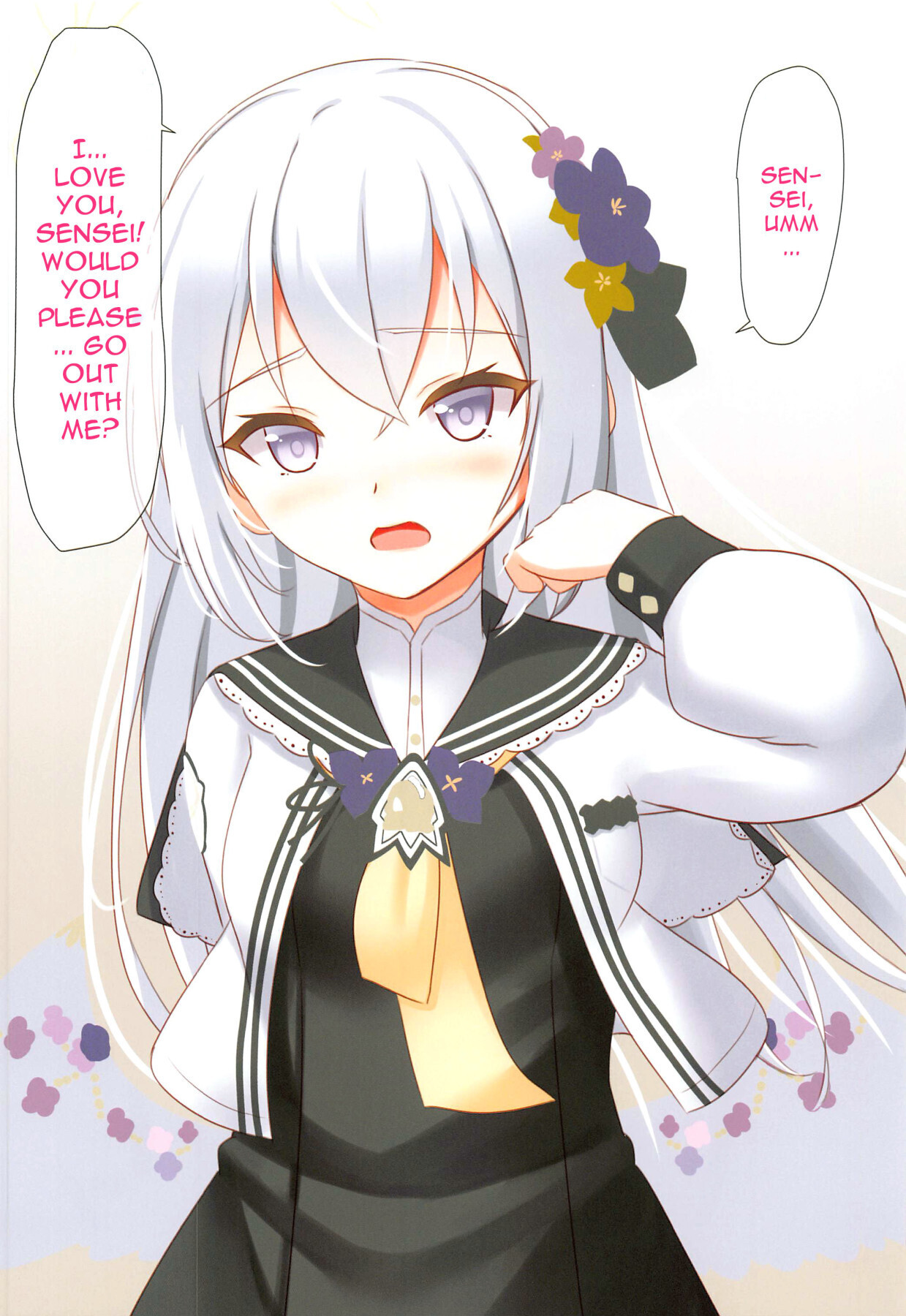 Sudden Sex After Confession Abydos Volume – Blue Archive [photo 5] - MangaPorn