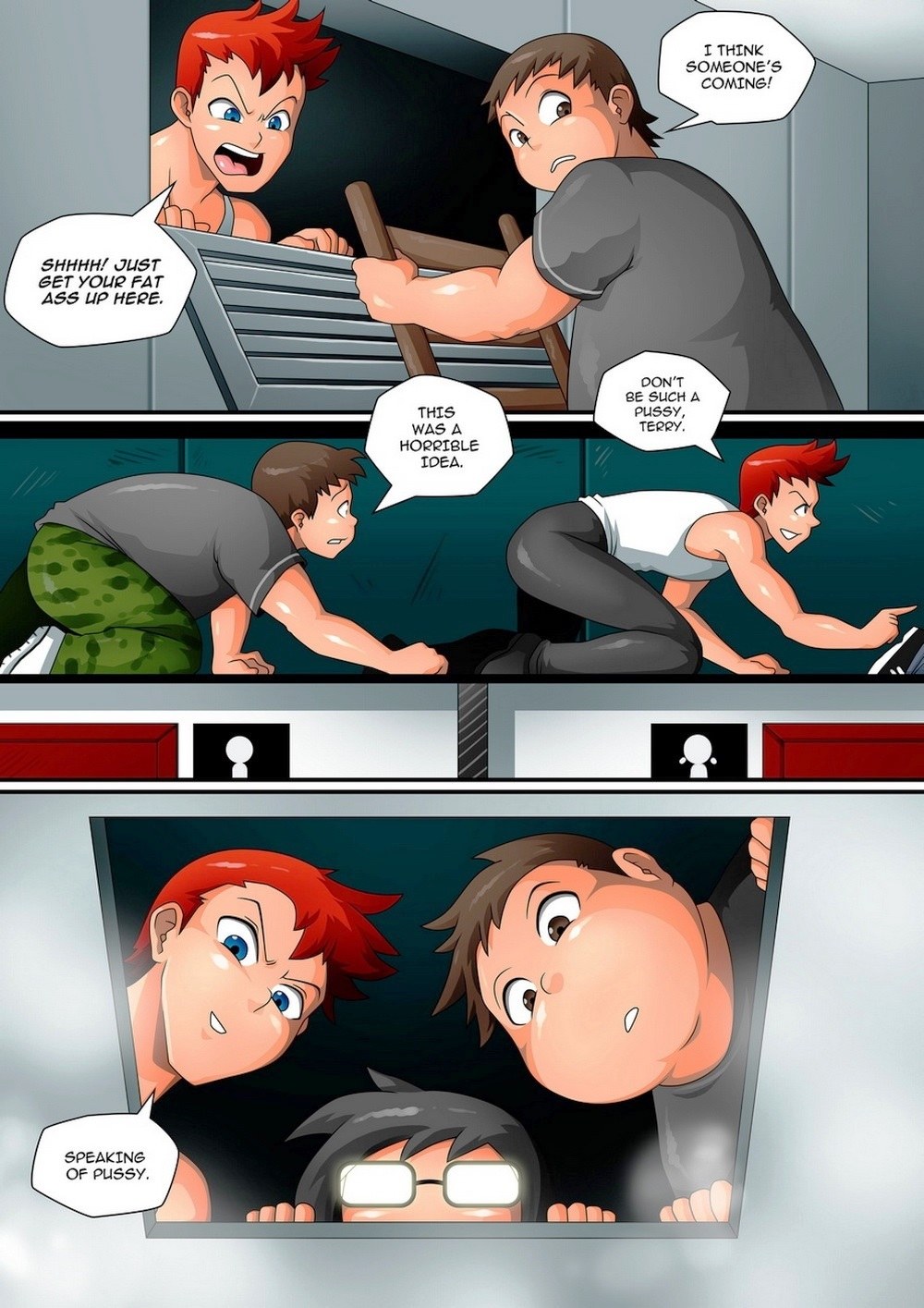 Shower Room Surprise – Witchking00 [photo 3] - MangaPorn