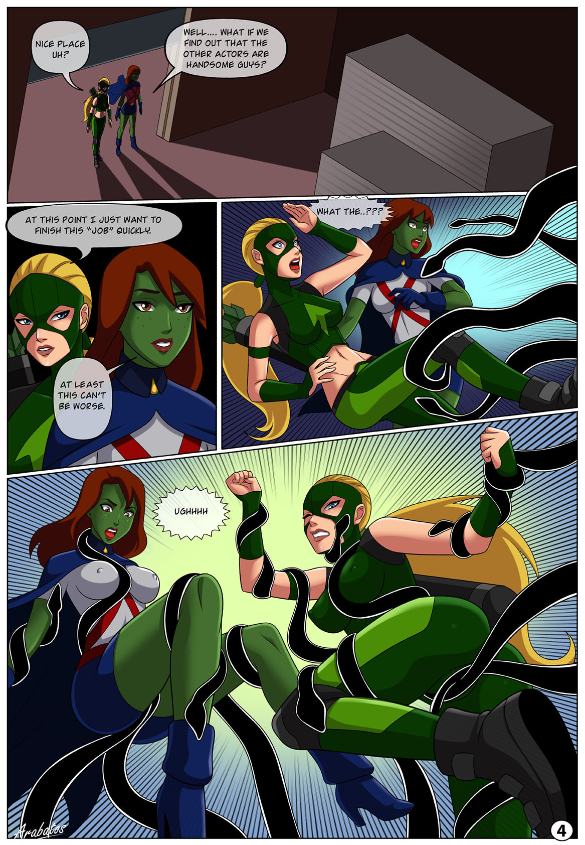 Low Class Heroines (Teen Titans, Young Justice) – Arabatos [photo 5] - MangaPorn