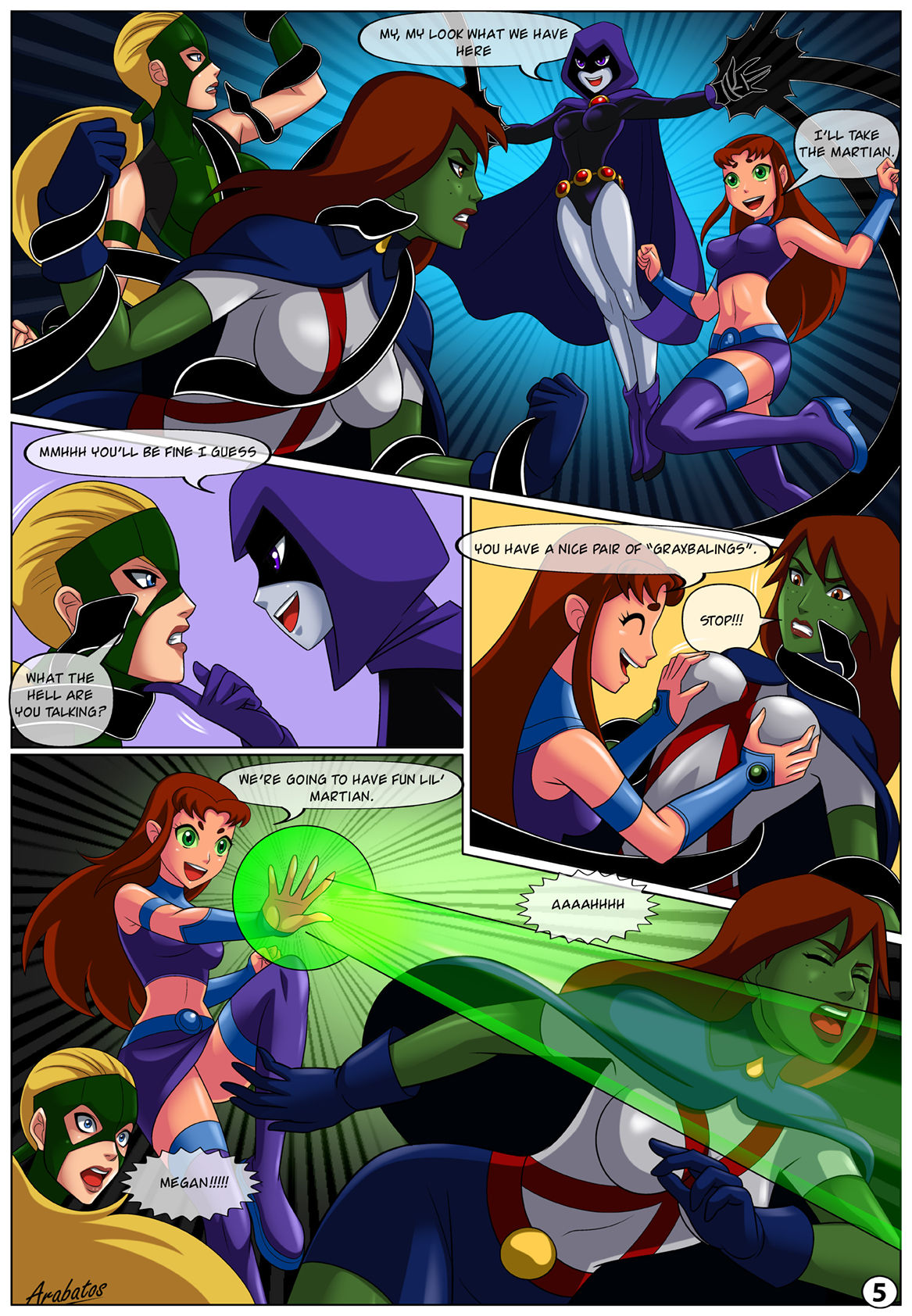 Low Class Heroines (Teen Titans, Young Justice) – Arabatos [photo 6] - MangaPorn