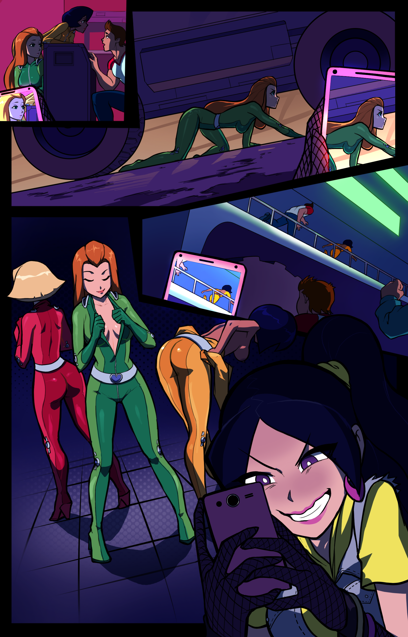 Totally blackmail – Totally Spies [photo 1] - MangaPorn
