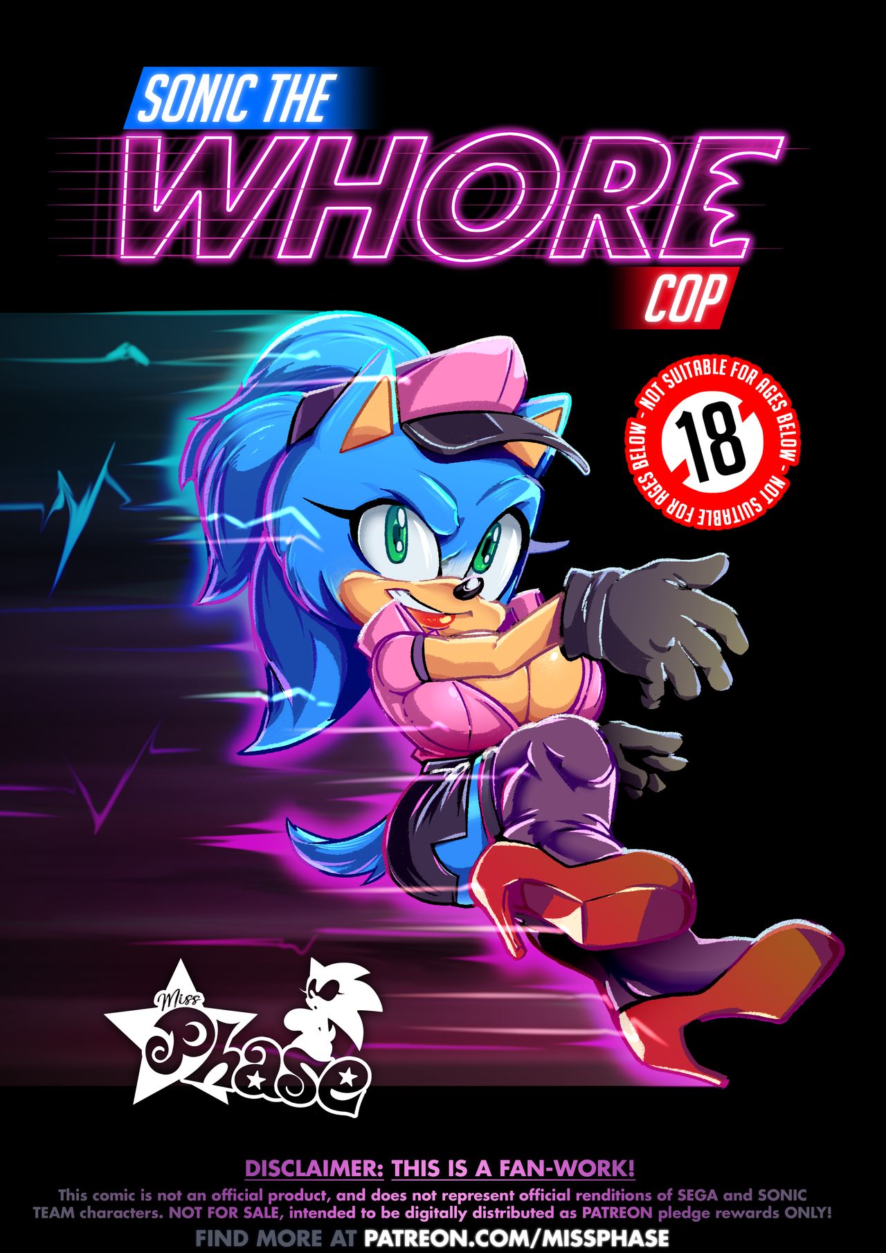 Sonic The Whore Cop – Miss Phase [photo 1] - MangaPorn