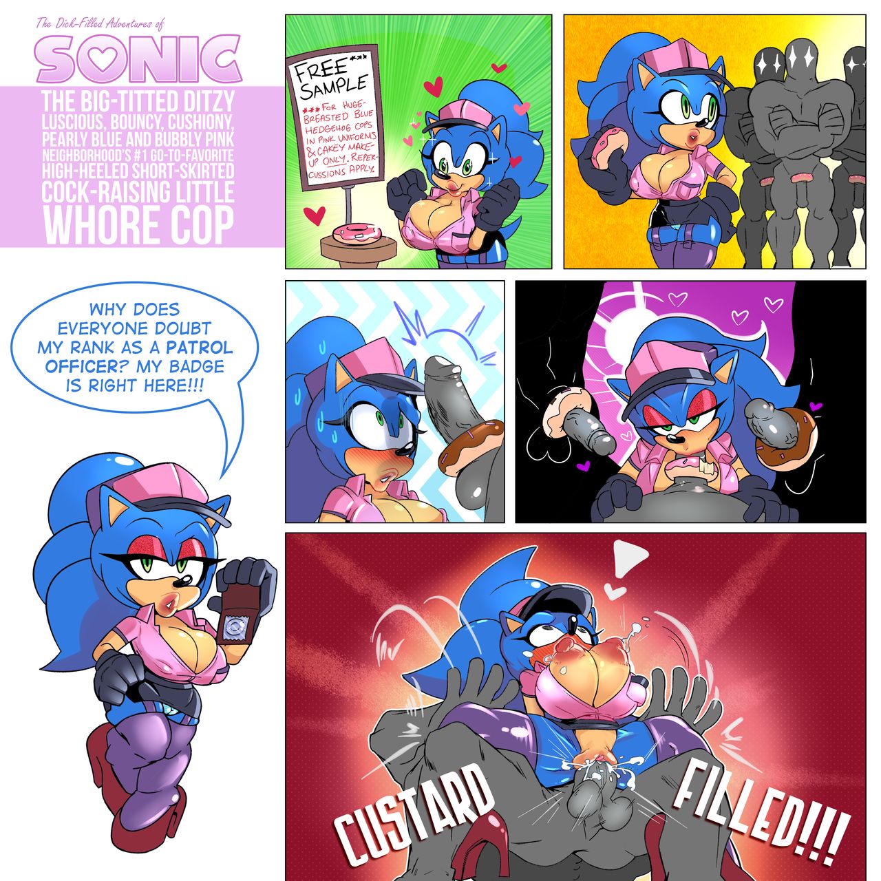 Sonic The Whore Cop – Miss Phase [photo 2] - MangaPorn