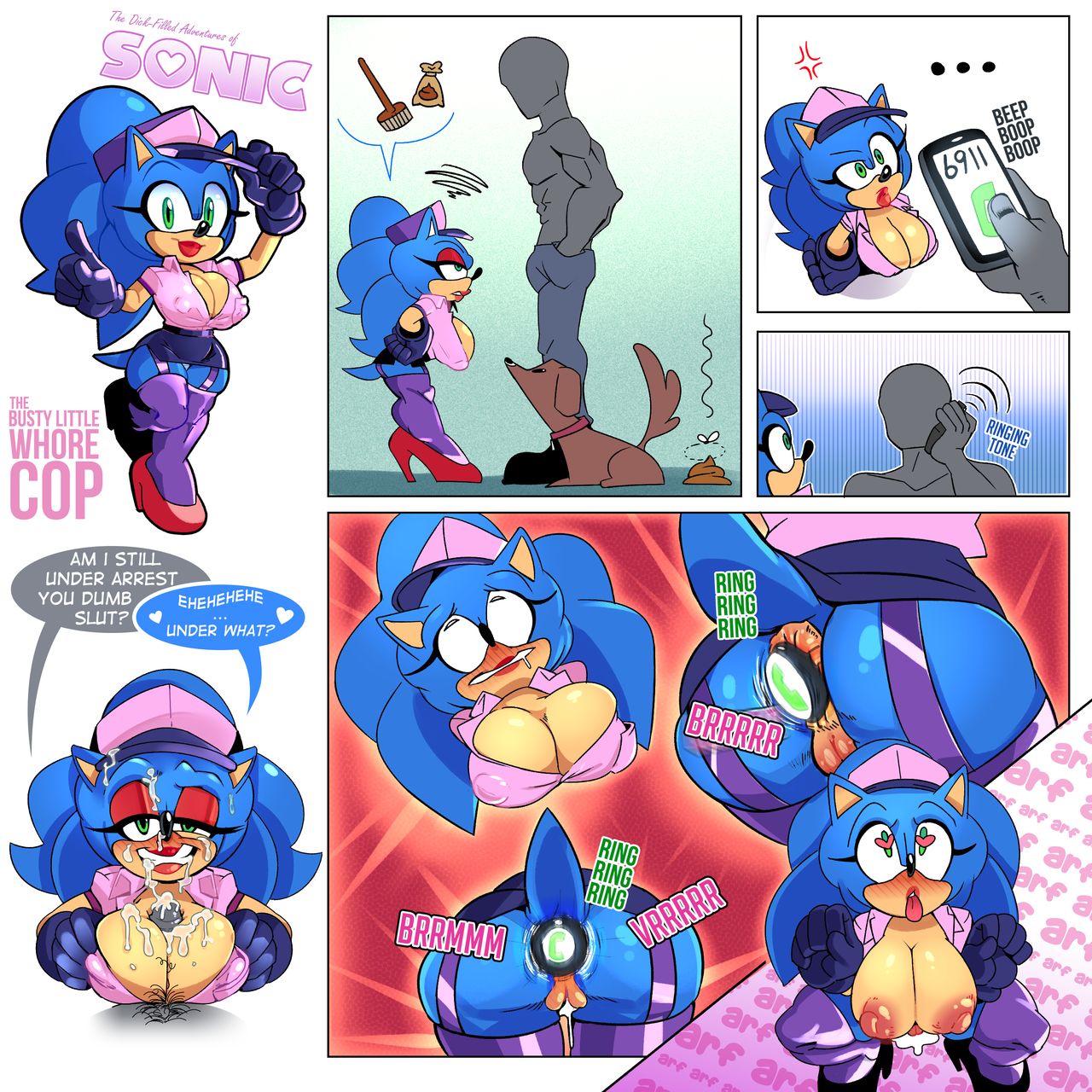 Sonic The Whore Cop – Miss Phase [photo 3] - MangaPorn