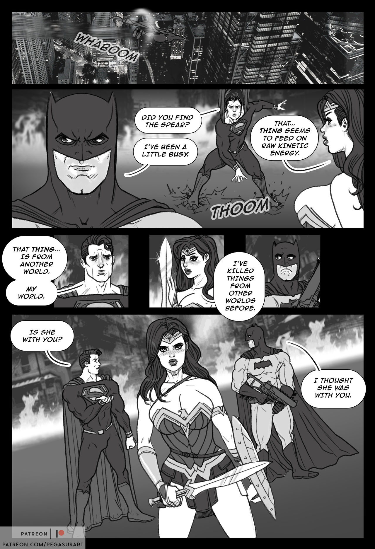 Wonder Woman vs Doomsday – Pegasus [photo 4] - MangaPorn