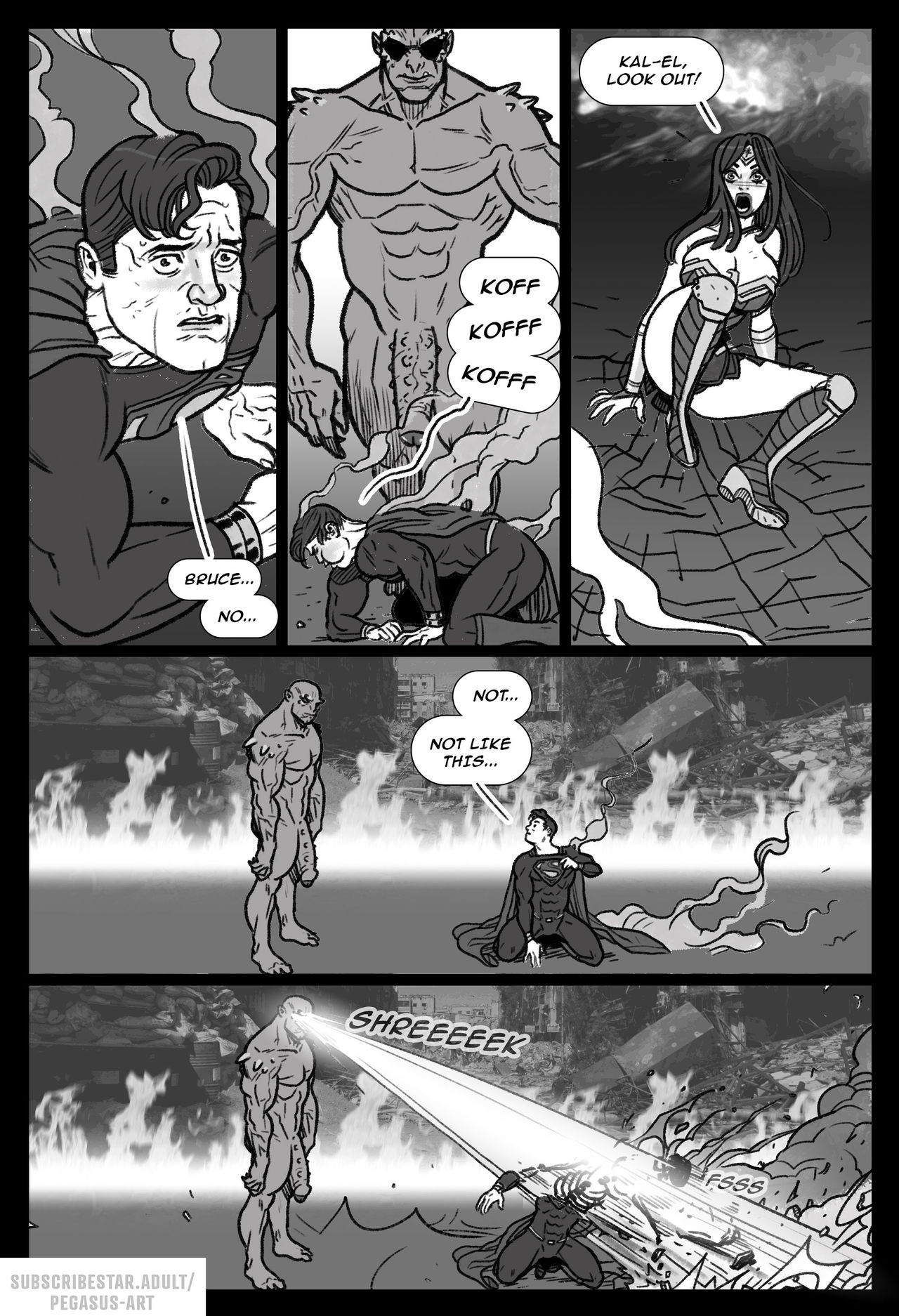 Wonder Woman vs Doomsday – Pegasus [photo 9] - MangaPorn