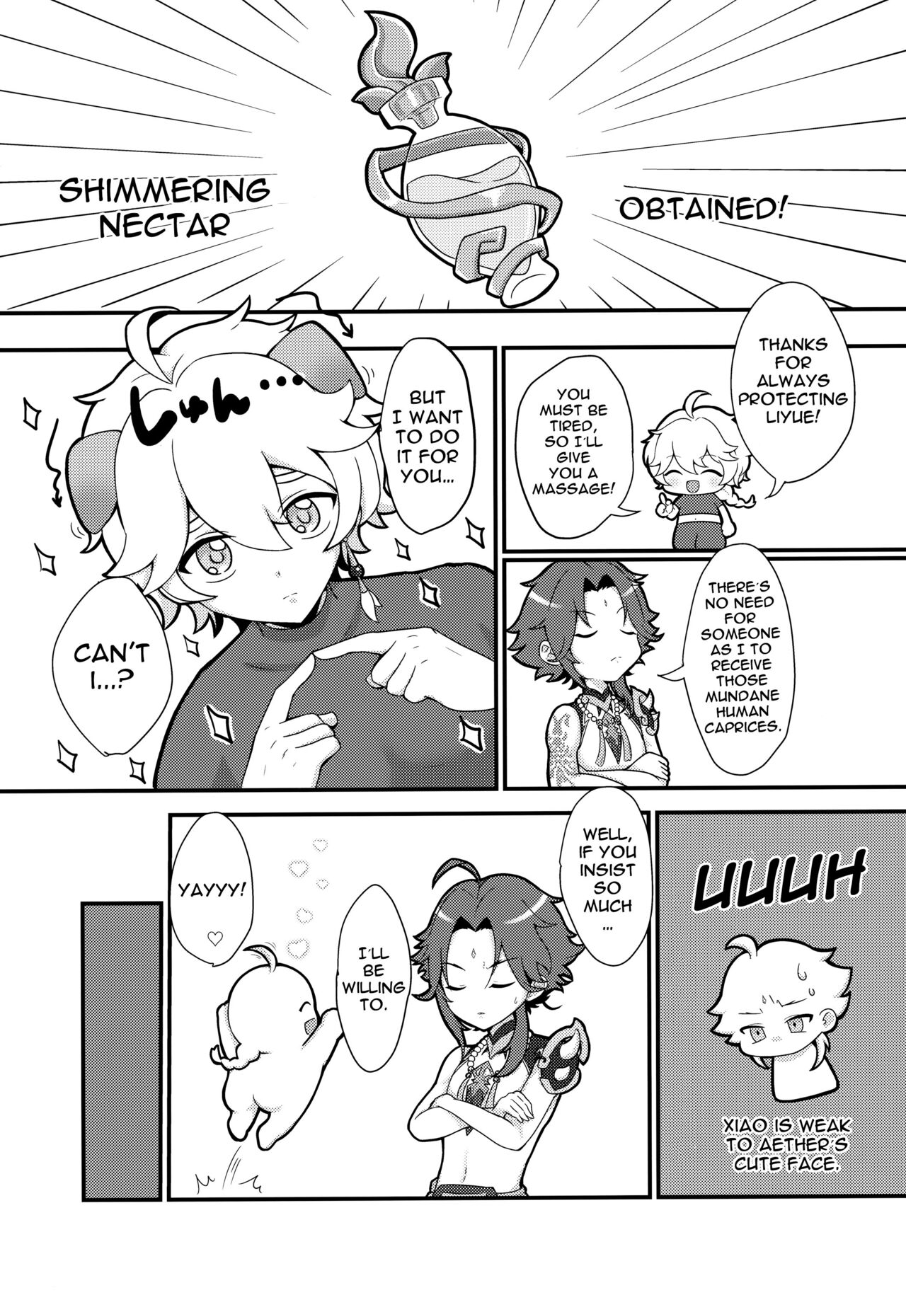 AetherXiao ga Tsubo no Naka de Ecchi Suru Hon – Genshin Impact [photo 13] - MangaPorn