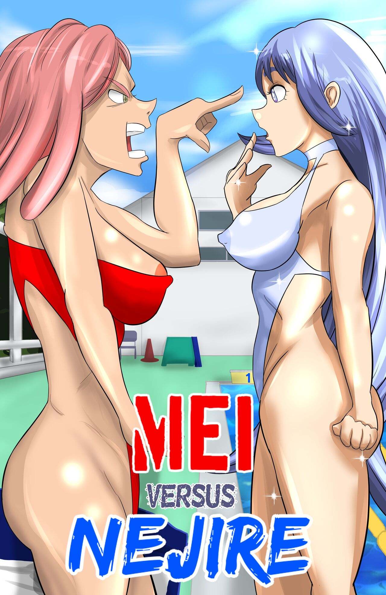 Mei Vs Nejire [photo 1] - MangaPorn