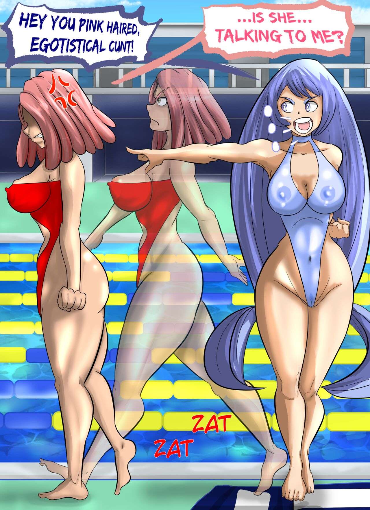 Mei Vs Nejire [photo 11] - MangaPorn