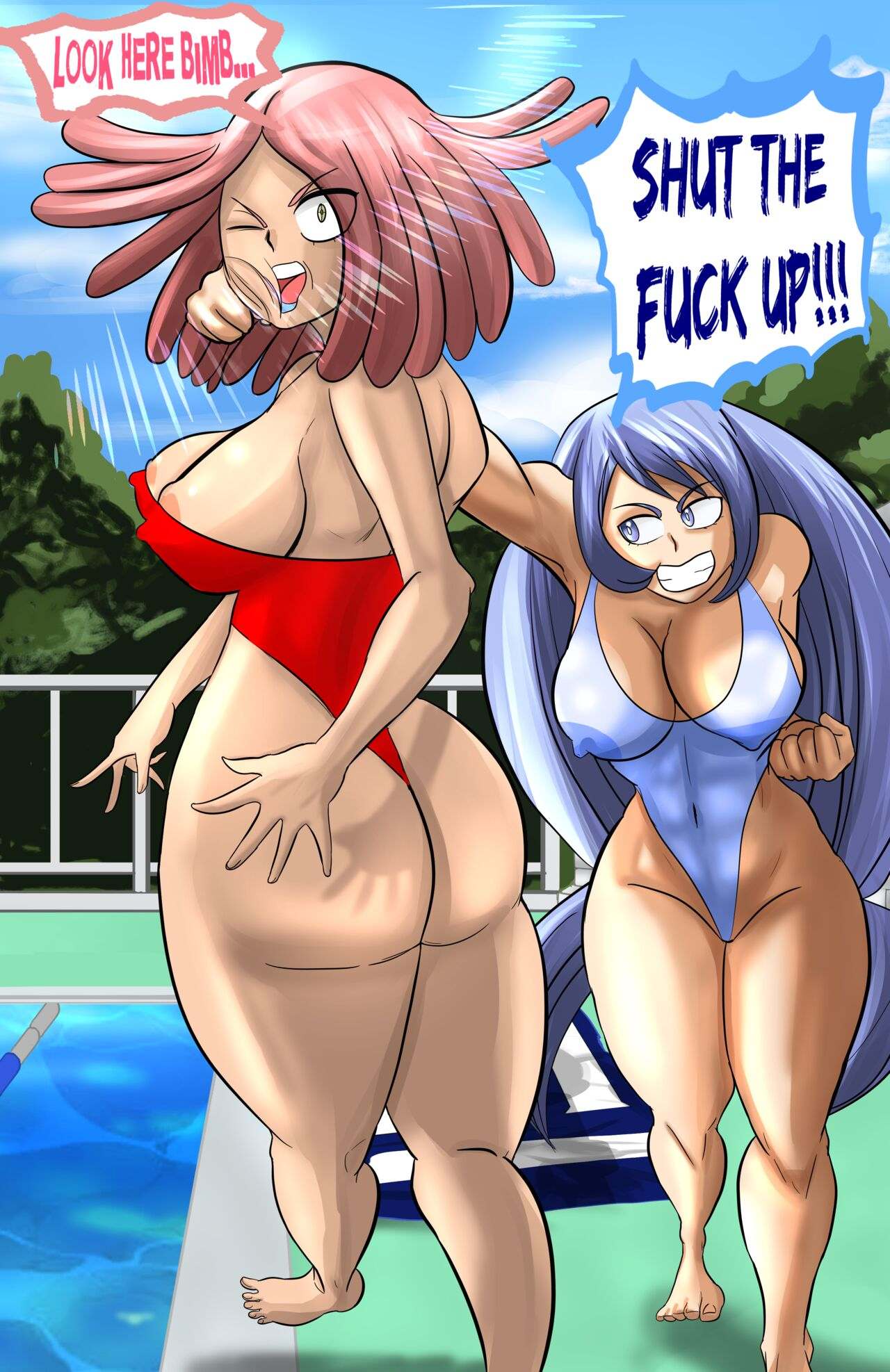 Mei Vs Nejire [photo 13] - MangaPorn