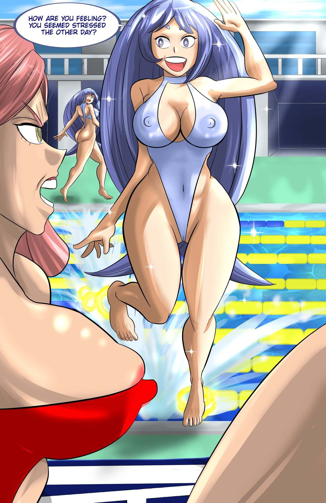 Mei Vs Nejire [photo 7] - MangaPorn