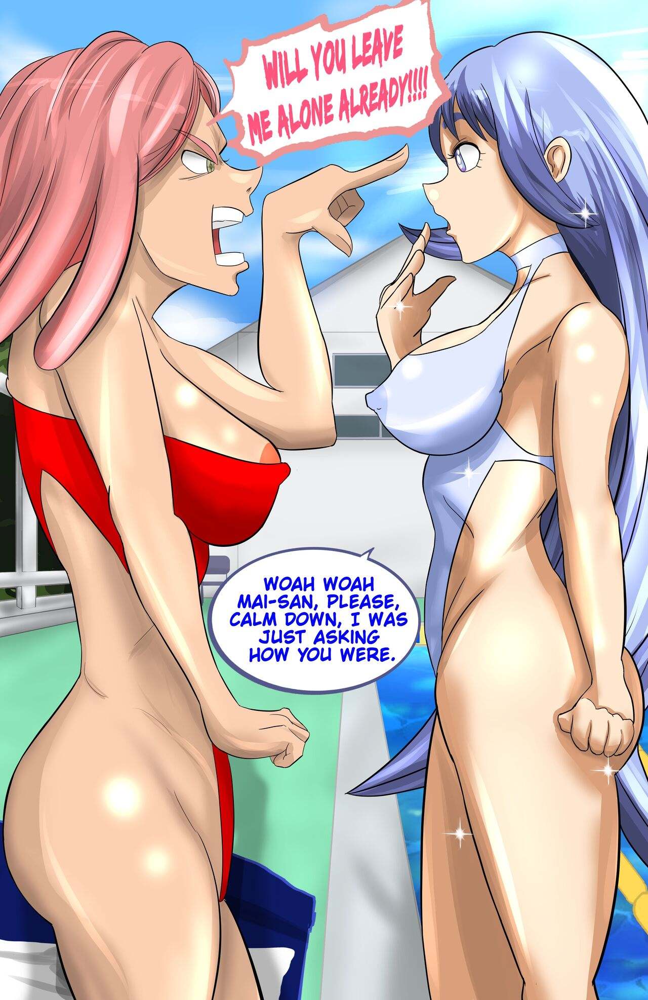 Mei Vs Nejire [photo 8] - MangaPorn