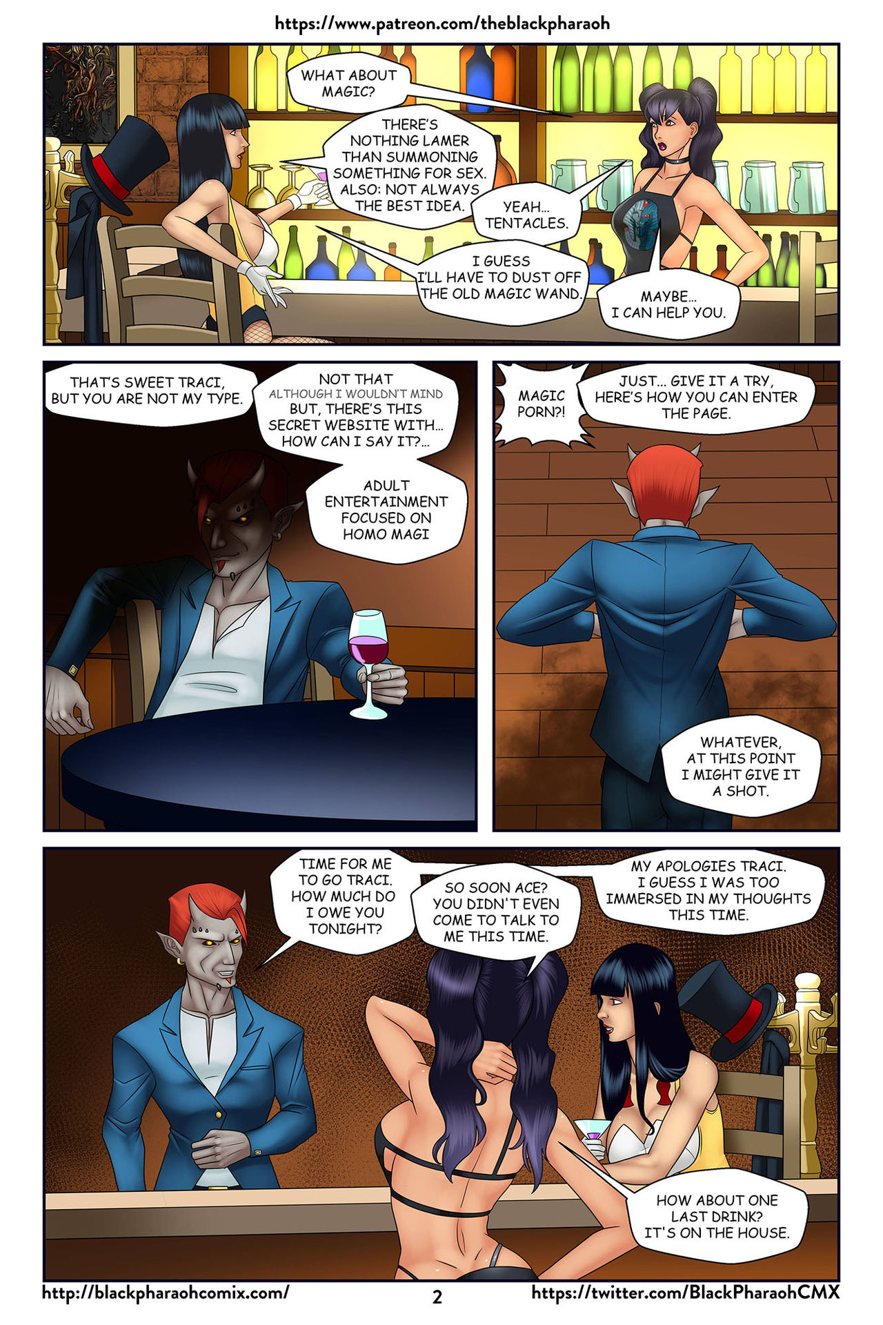 Live Lewd, Dwel Evil – Black Pharaoh [photo 3] - MangaPorn