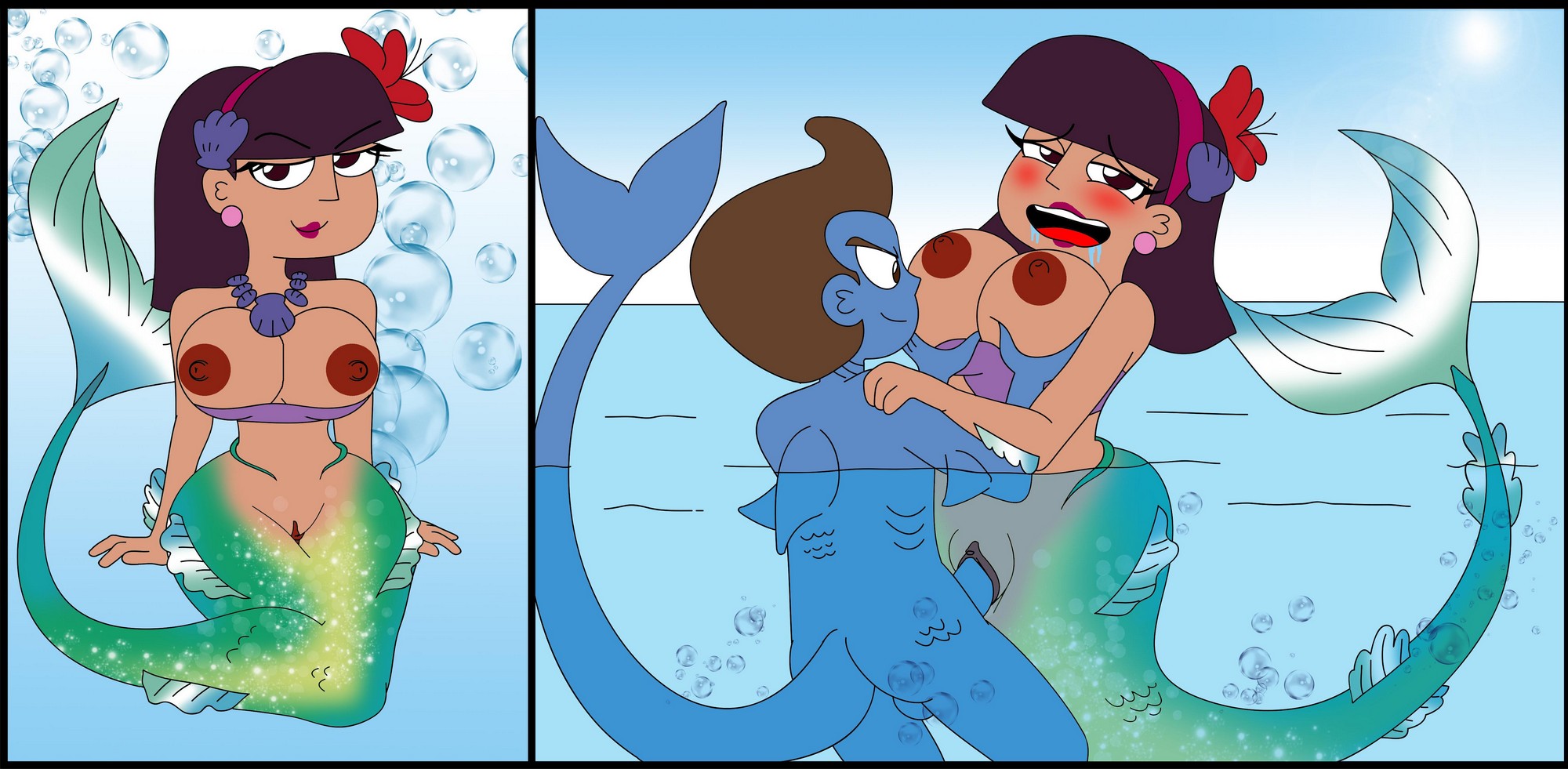 Wet Pussies in Wet Shirts – Ferozyraptor [photo 21] - MangaPorn