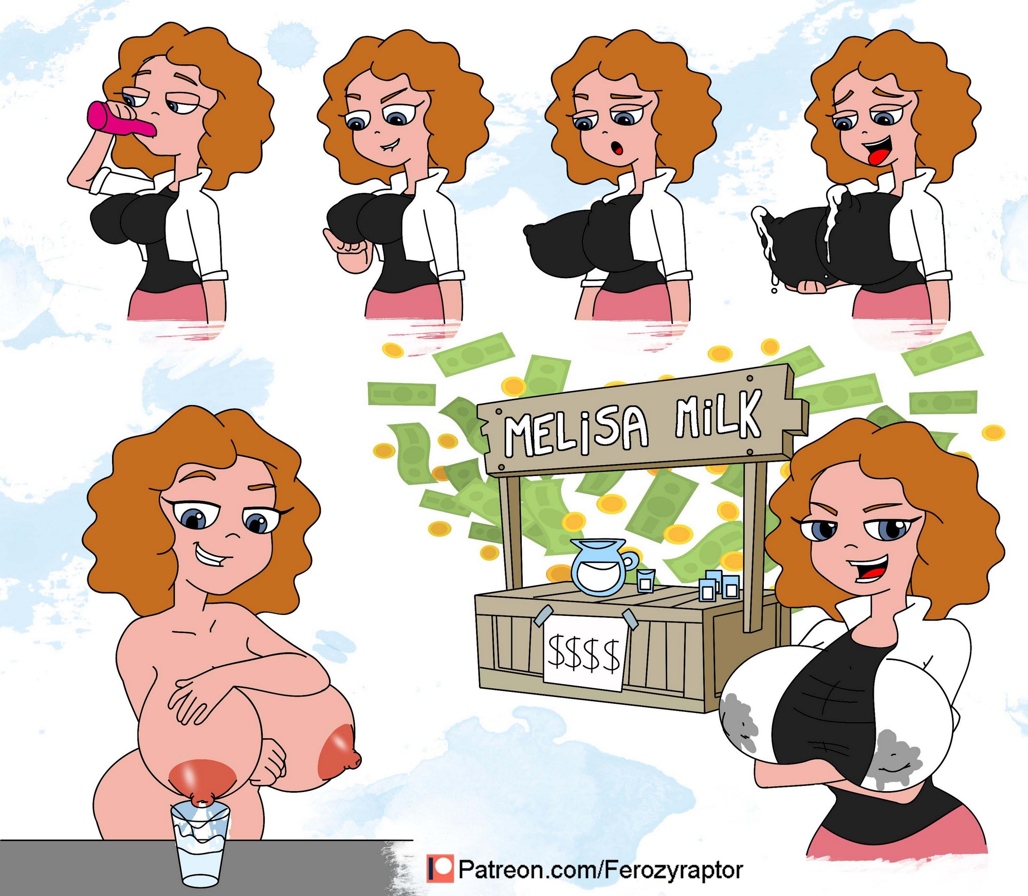 Wet Pussies in Wet Shirts – Ferozyraptor [photo 99] - MangaPorn