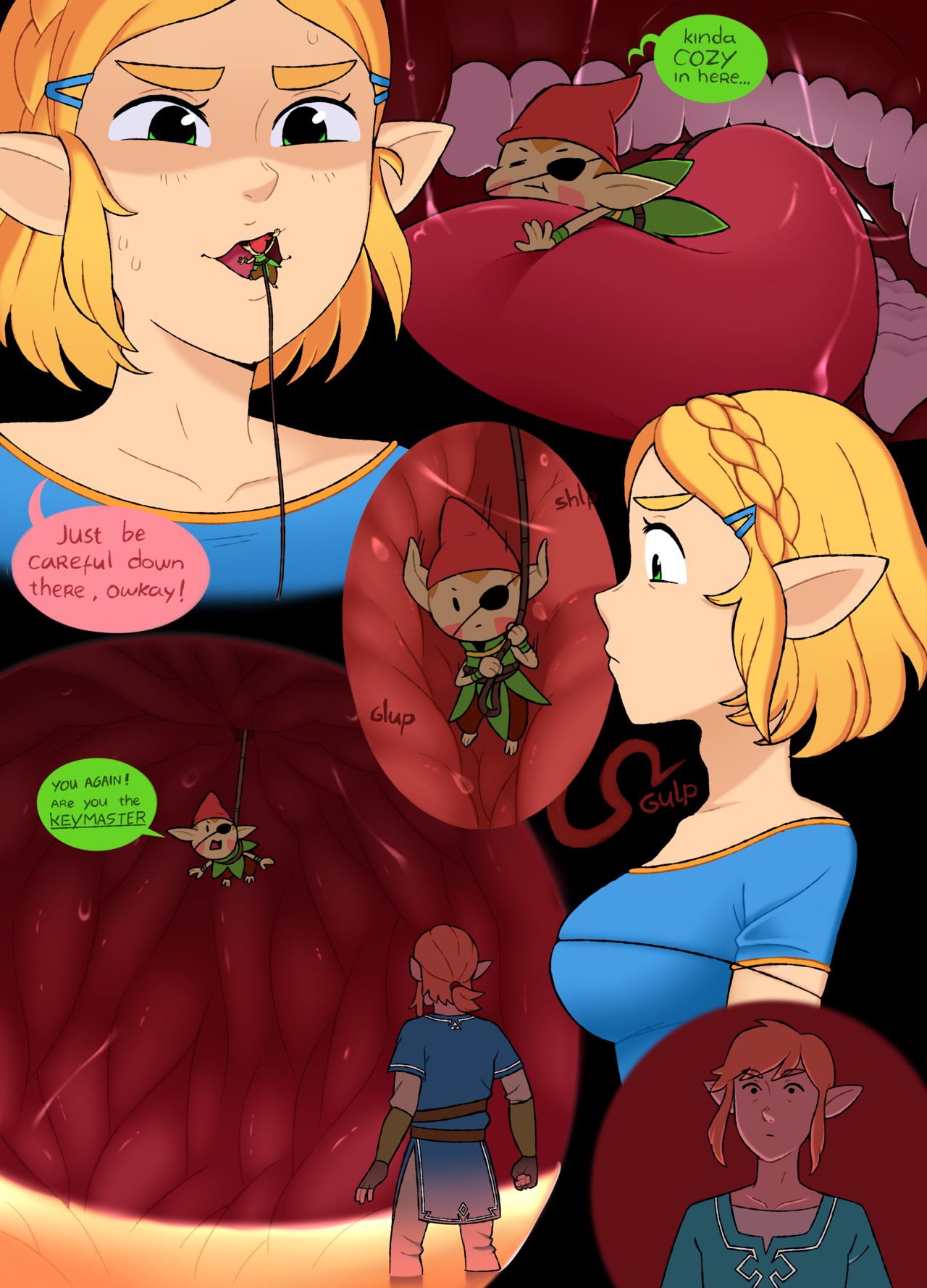 A Minor Side Quest – Giantess Zelda – Punishedmosquito [photo 12] - MangaPorn