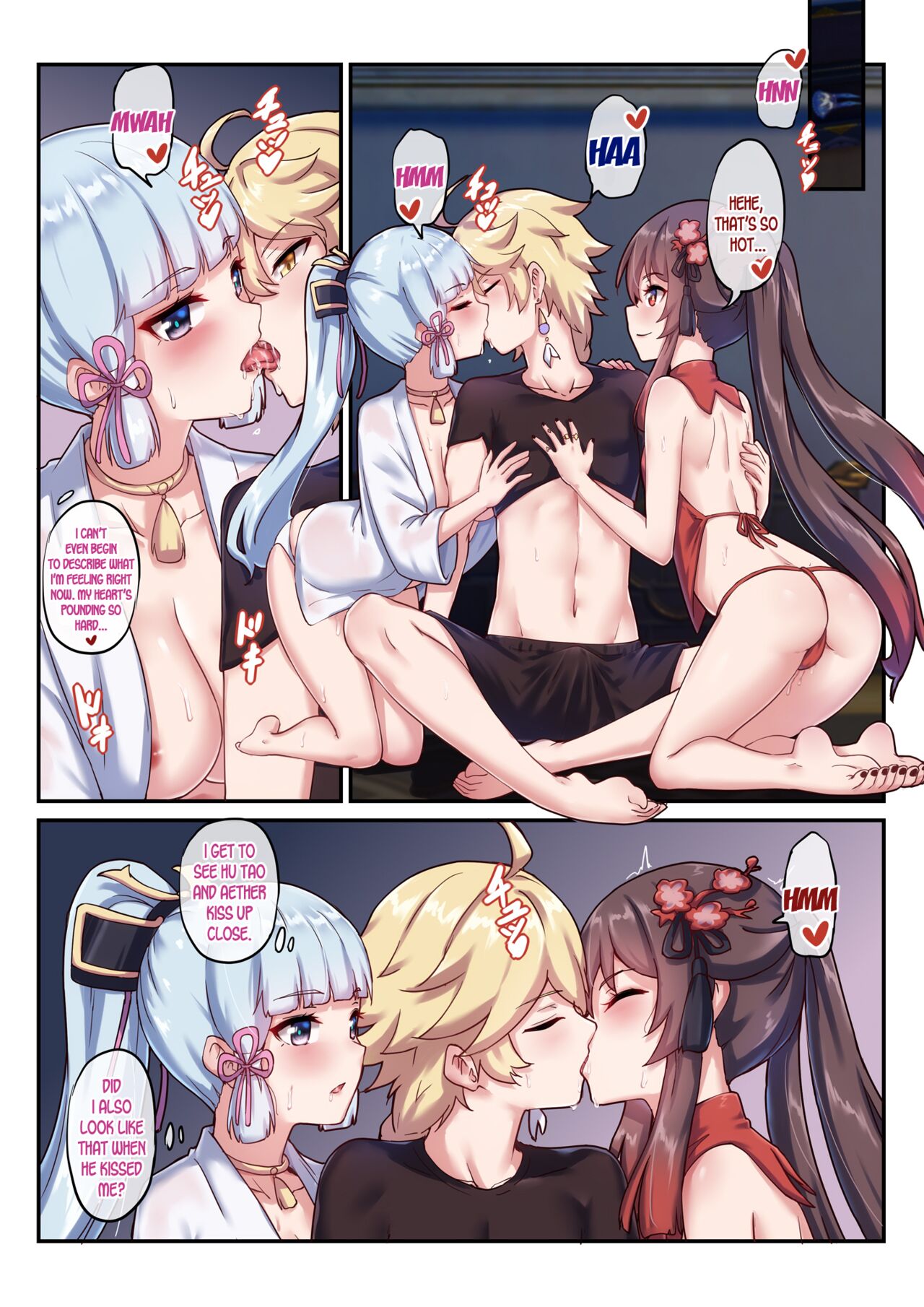 The Traveler’s Wives Hu Tao & Kamisato Ayaka – Longow Flintlock [photo 5] - MangaPorn