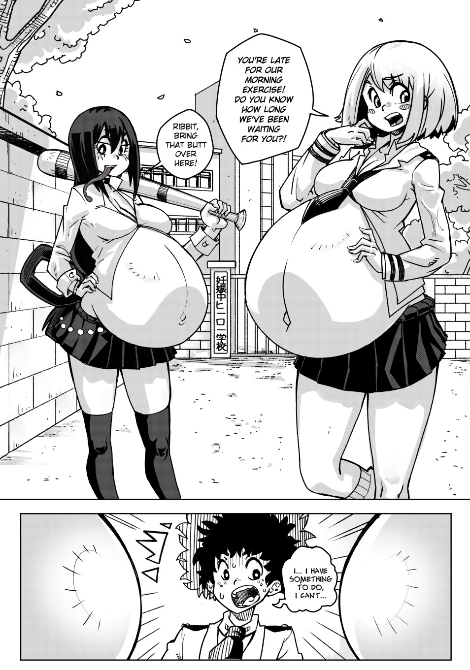 Pregnant Hero Academia – mabee.lz [photo 12] - MangaPorn