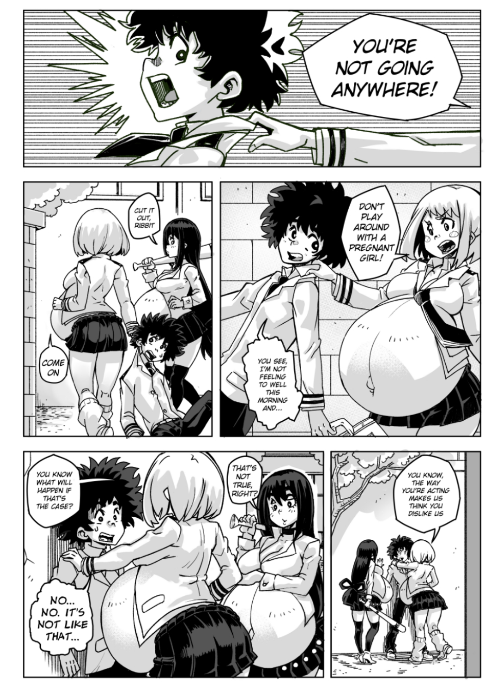 Pregnant Hero Academia – mabee.lz [photo 13] - MangaPorn