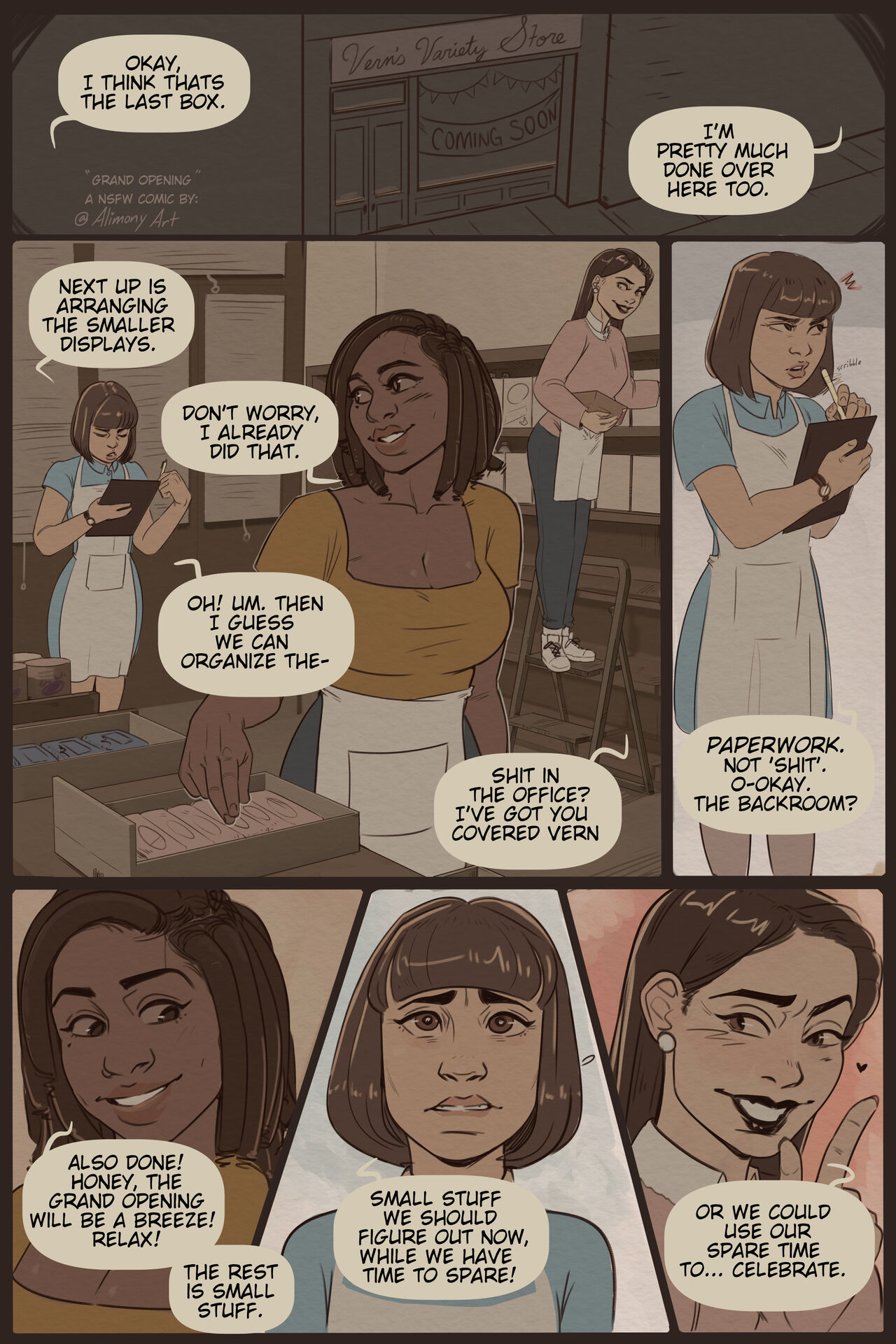 Grand Opening – AlimonyArt [photo 1] - MangaPorn