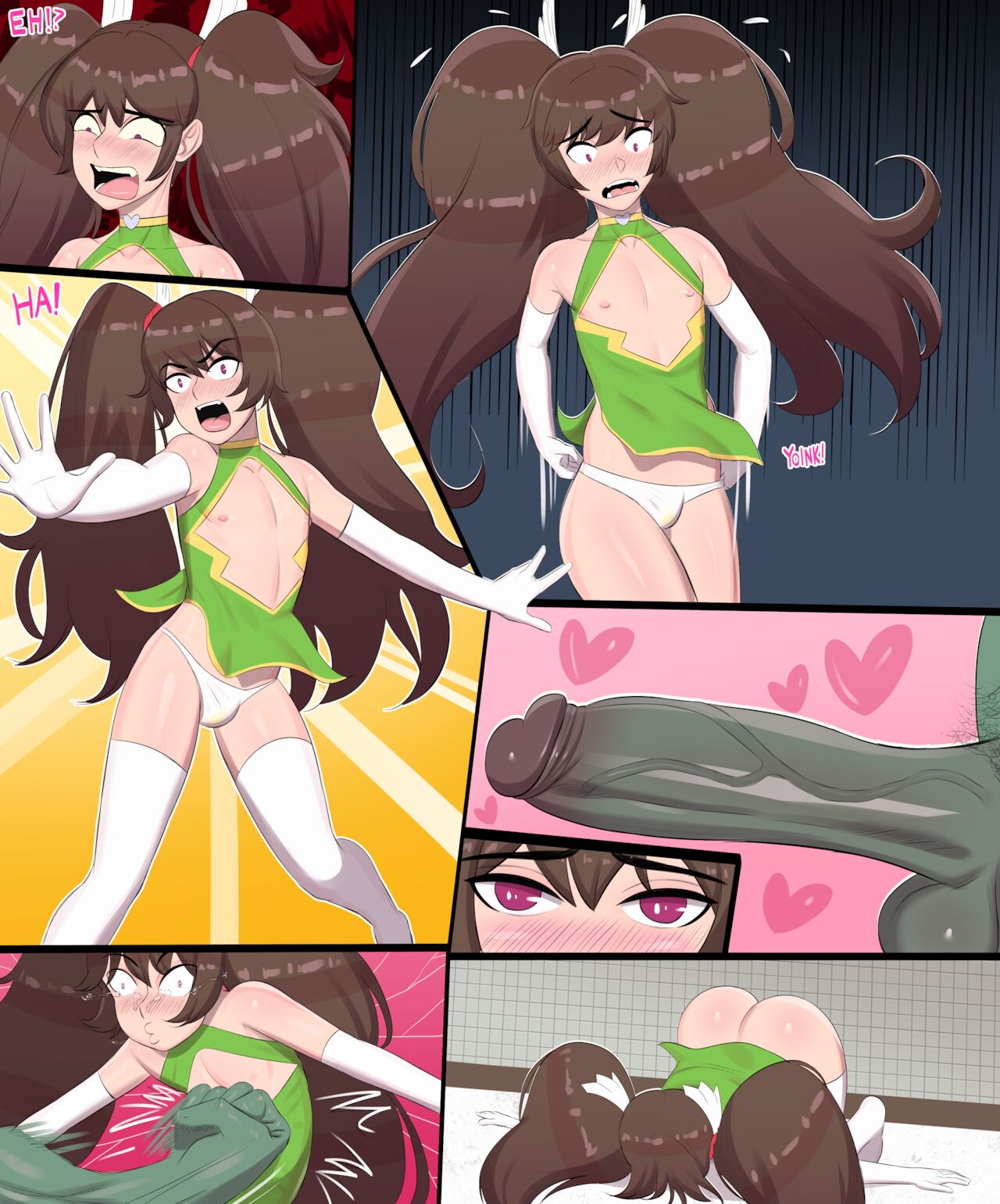 Shikanosuke Becomes a Girl… in the Men’s Bathroom – BDOne [photo 3] - MangaPorn