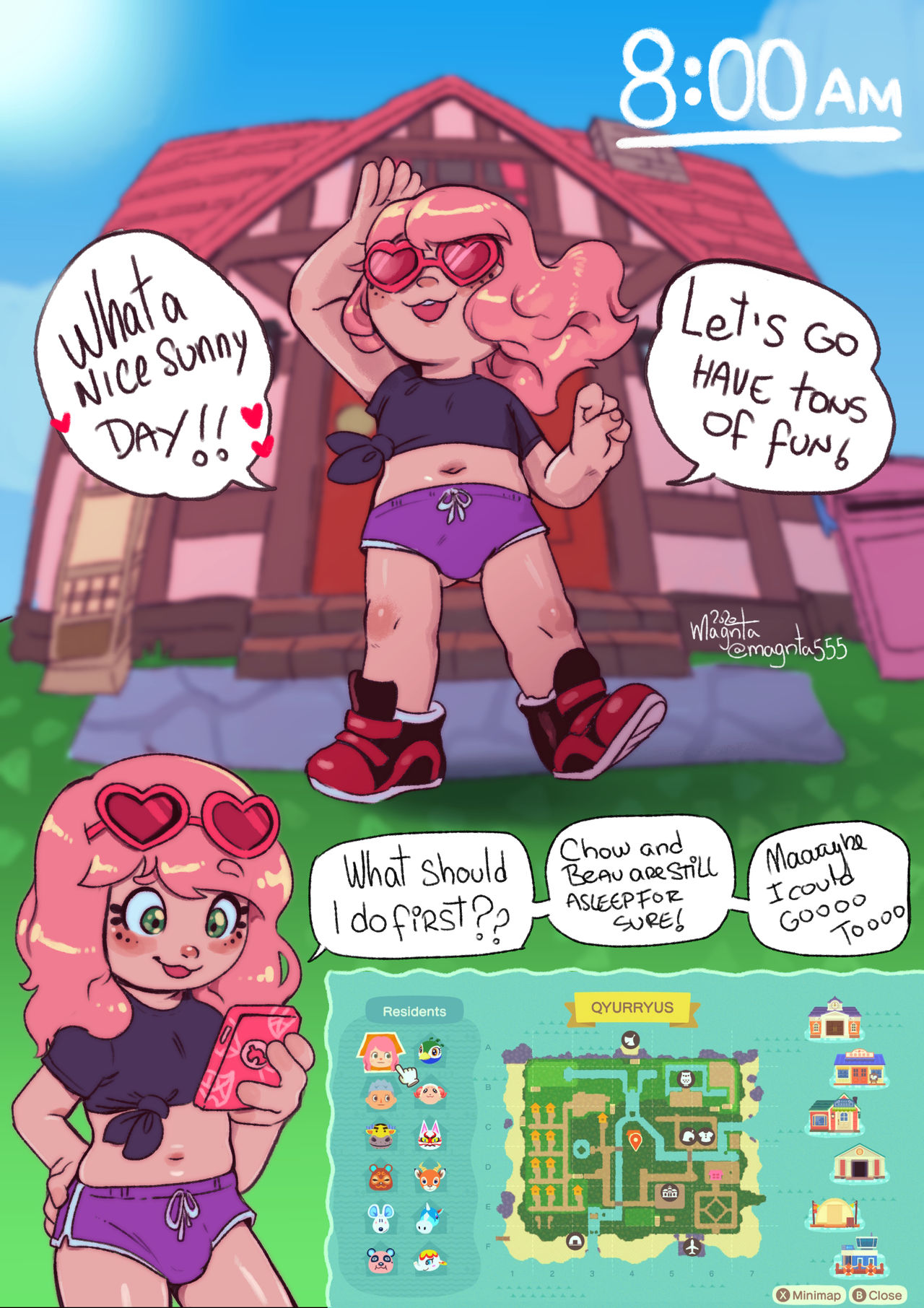 Animal Crossing: Busy Day – Magnta [photo 1] - MangaPorn