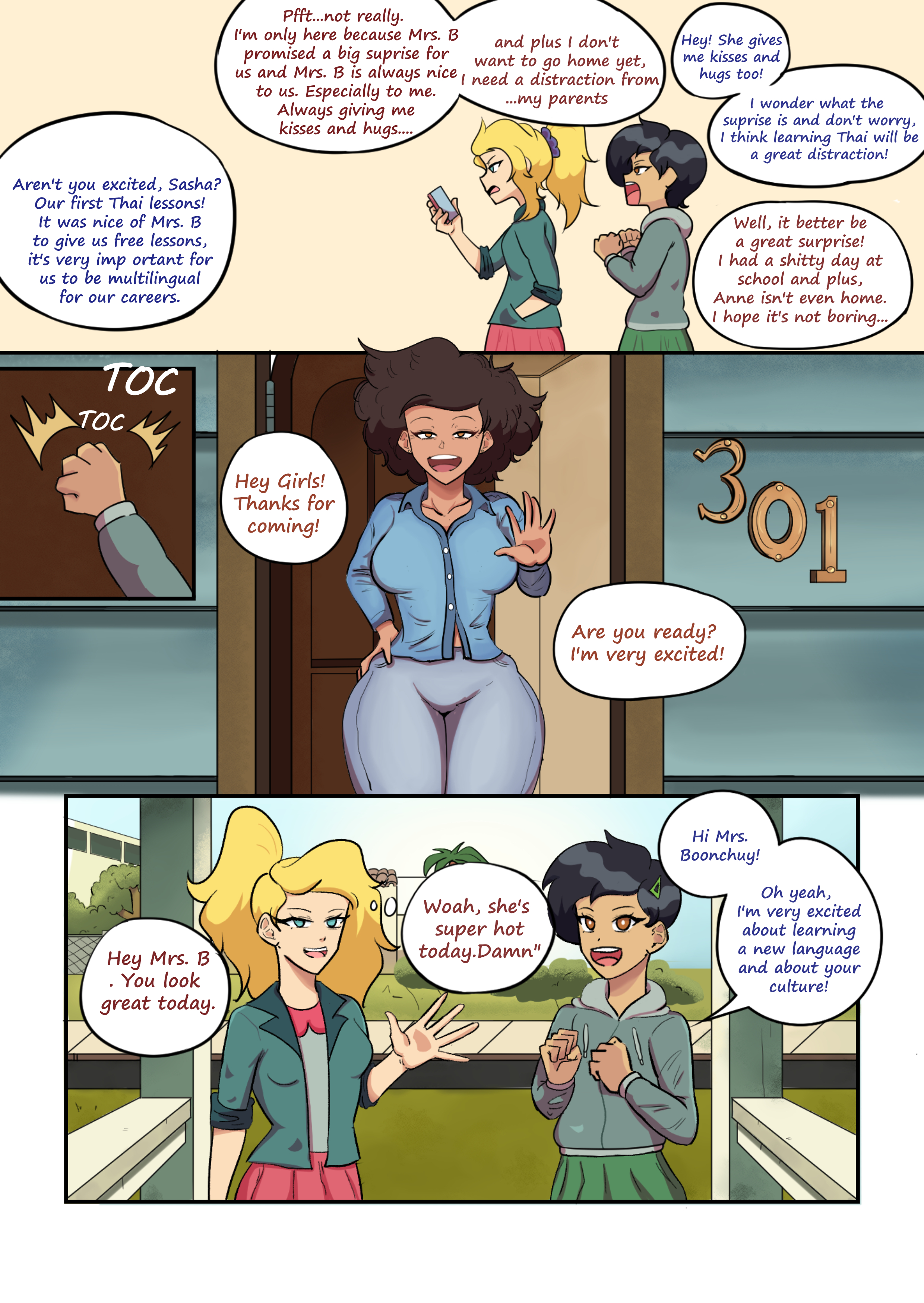 Thai Lessons with Mrs Boonchuy – J8fraogh [photo 1] - MangaPorn