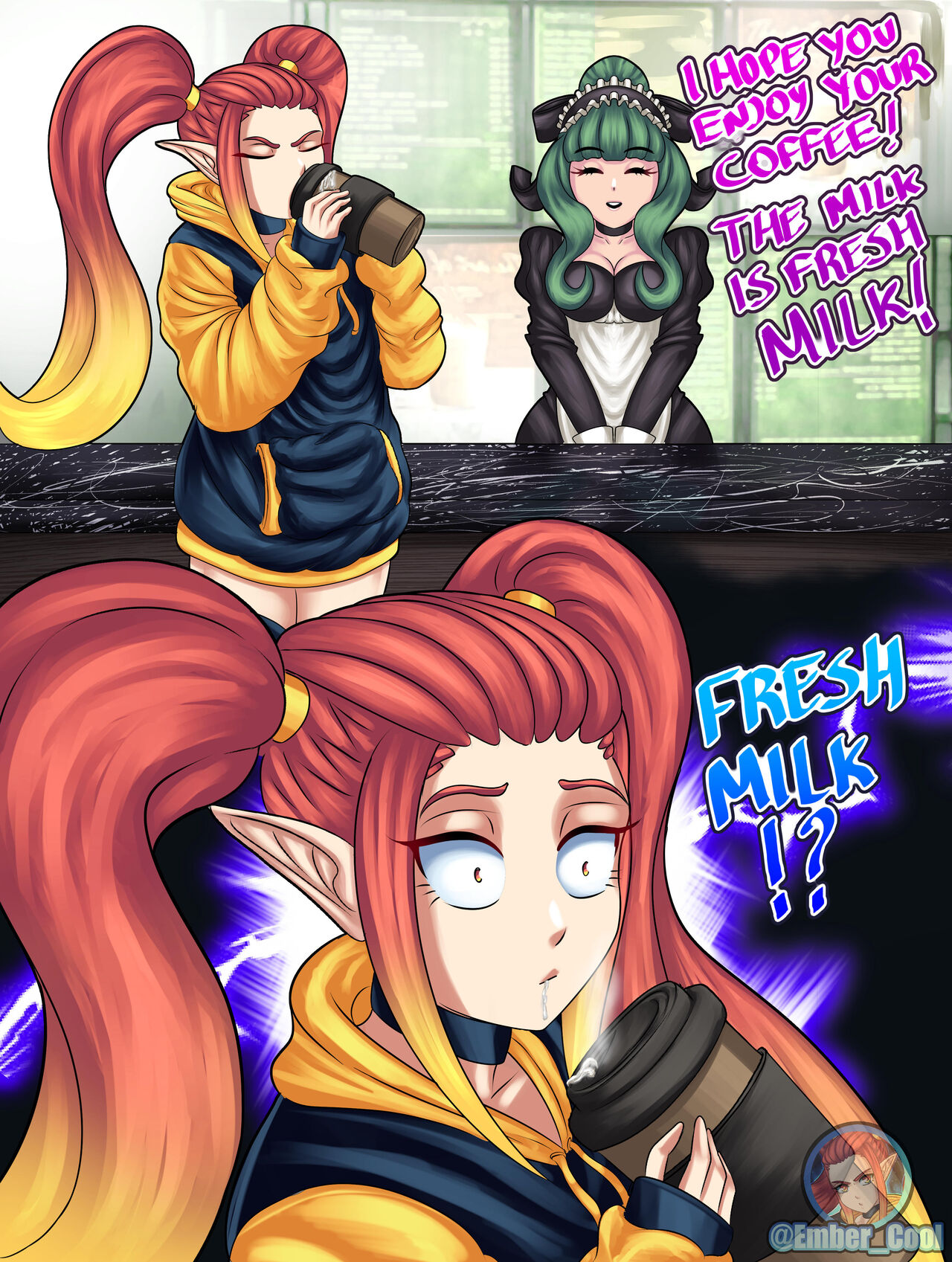 Let’s have a SPECIAL coffee! – Ember Cool [photo 2] - MangaPorn