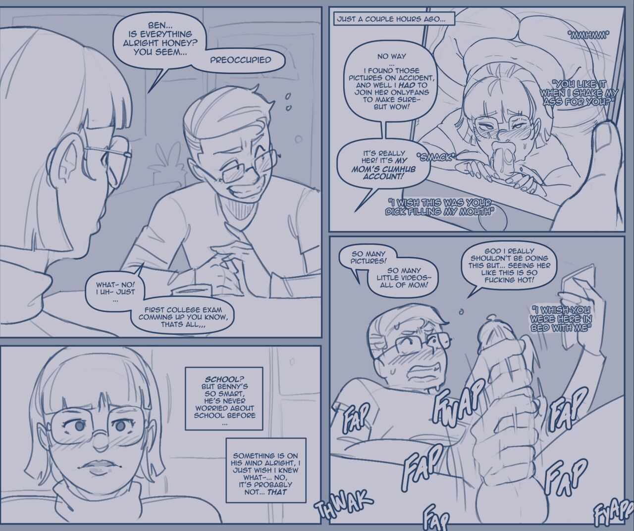 Son Finds Mom Online – NotEnoughMilk [photo 2] - MangaPorn