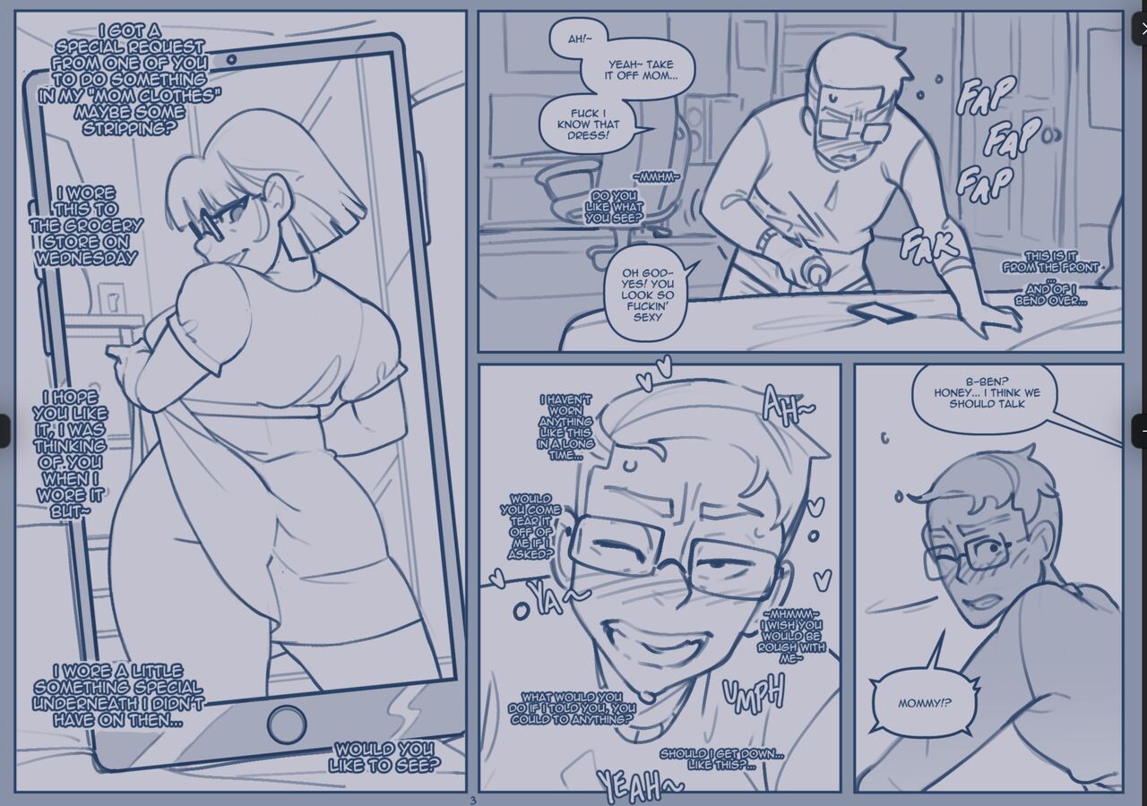 Son Finds Mom Online – NotEnoughMilk [photo 4] - MangaPorn