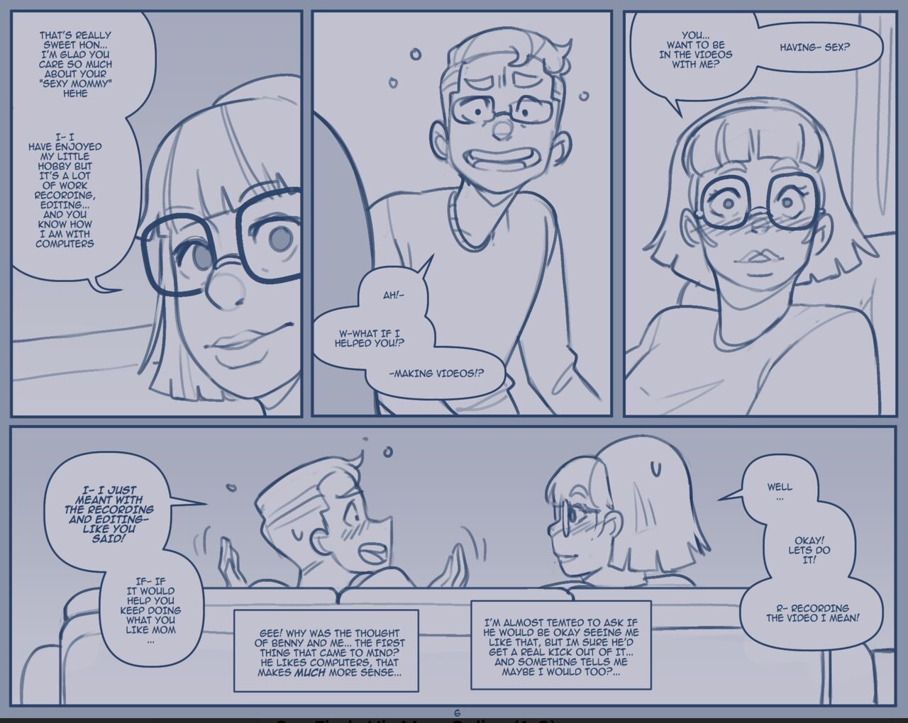 Son Finds Mom Online – NotEnoughMilk [photo 7] - MangaPorn