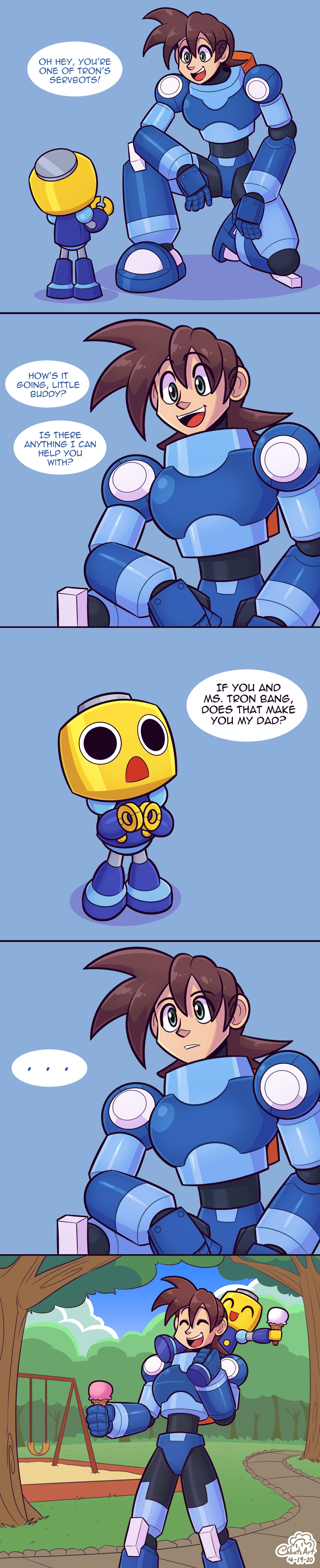 Tron Bonne and Mega-Dweeb [photo 11] - MangaPorn