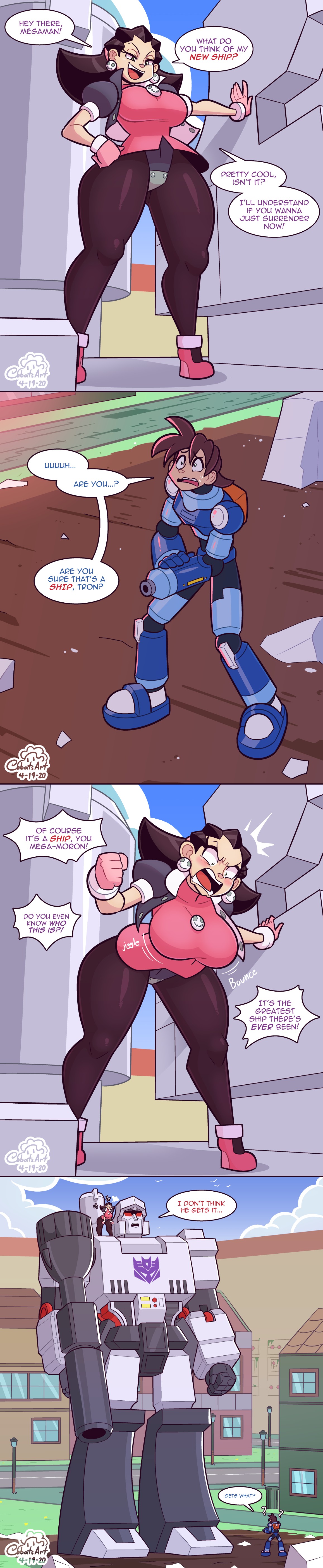 Tron Bonne and Mega-Dweeb [photo 12] - MangaPorn