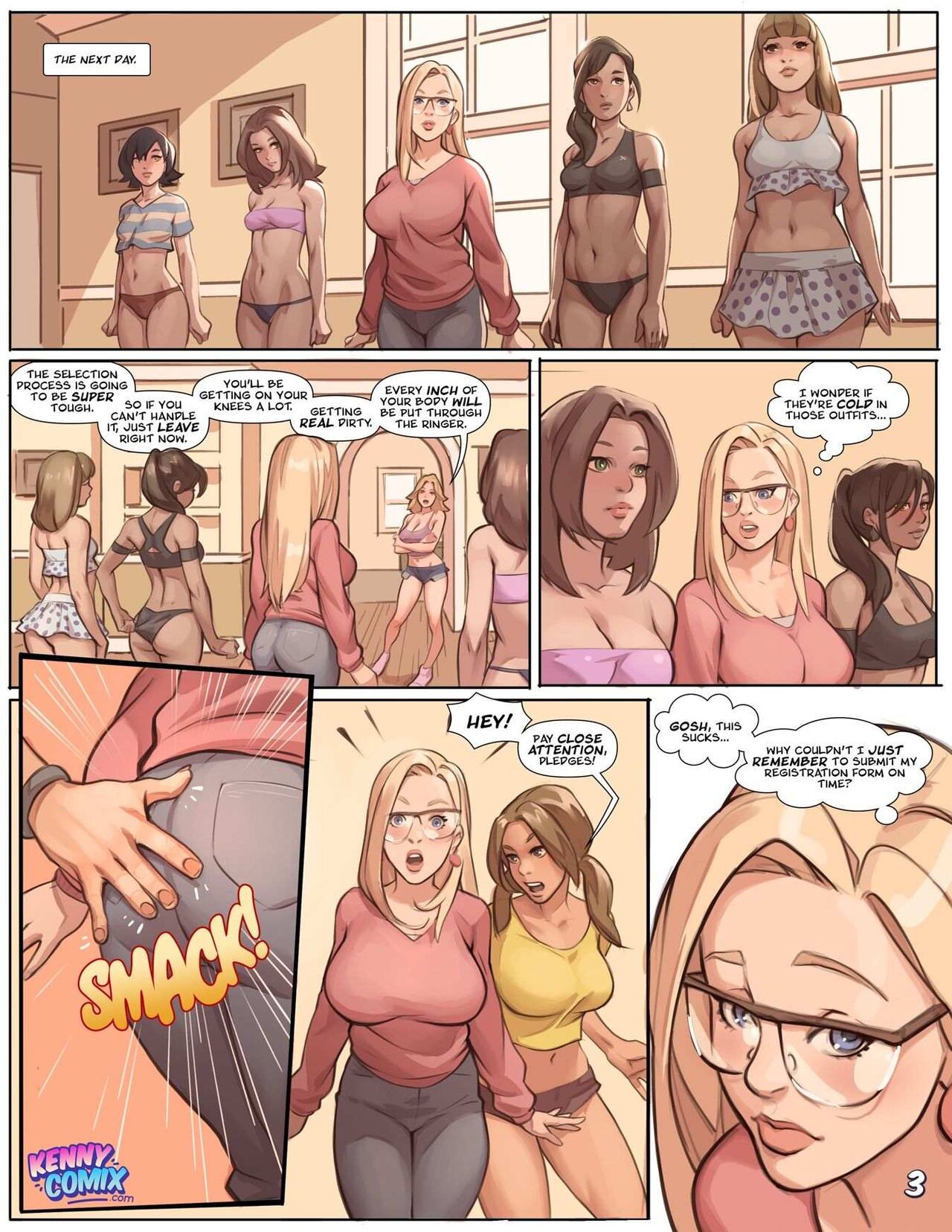 Naughty Sorority: The New Pledge – Kenny Comix [photo 4] - MangaPorn