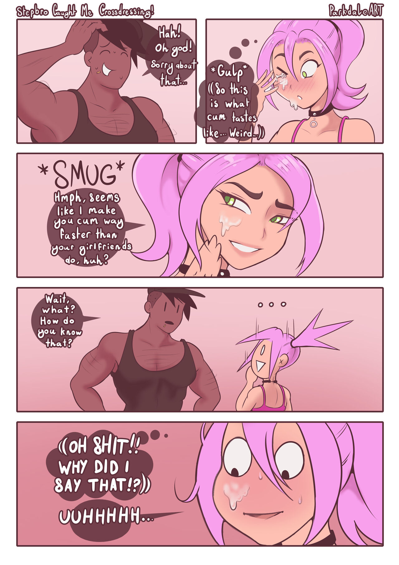 Stepbro Caught Me Crossdressing! – ParkdaleArt [photo 10] - MangaPorn