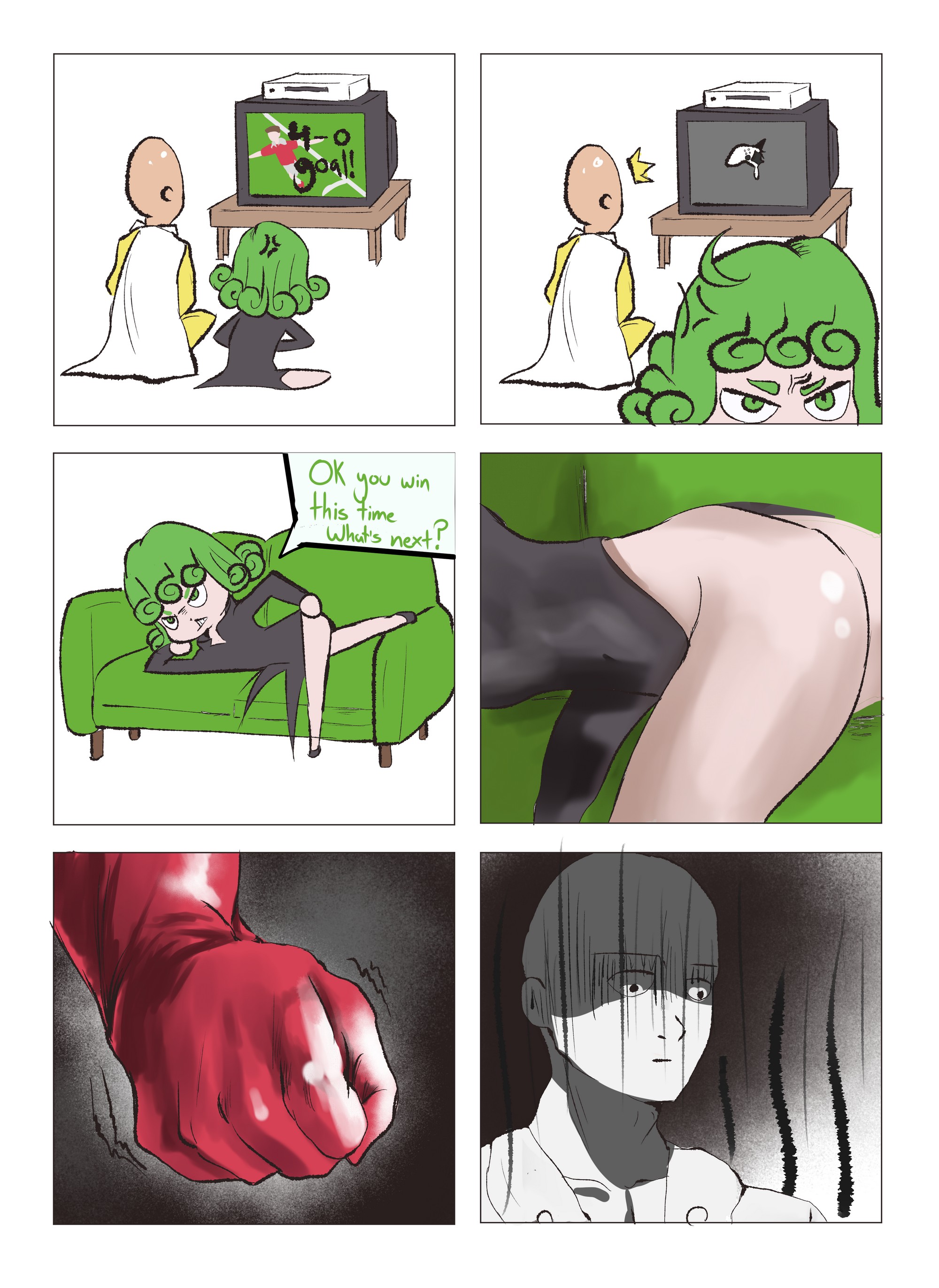 Tatsumaki x Saitama – Clovernuts [photo 1] - MangaPorn