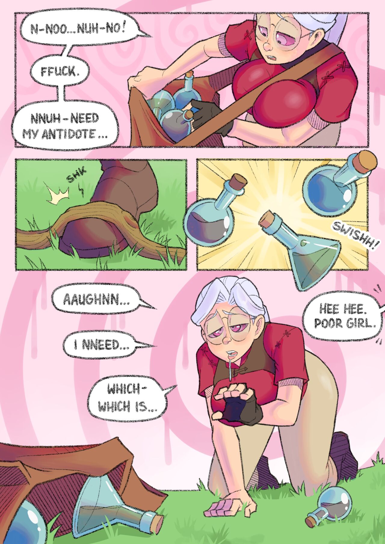 Mushroom Girl Hypno Comic – Shozayah [photo 6] - MangaPorn