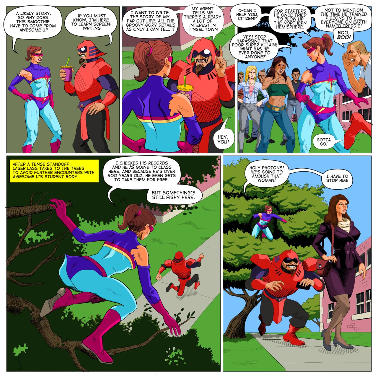 Laser Lass – Legmuscle [photo 7] - MangaPorn