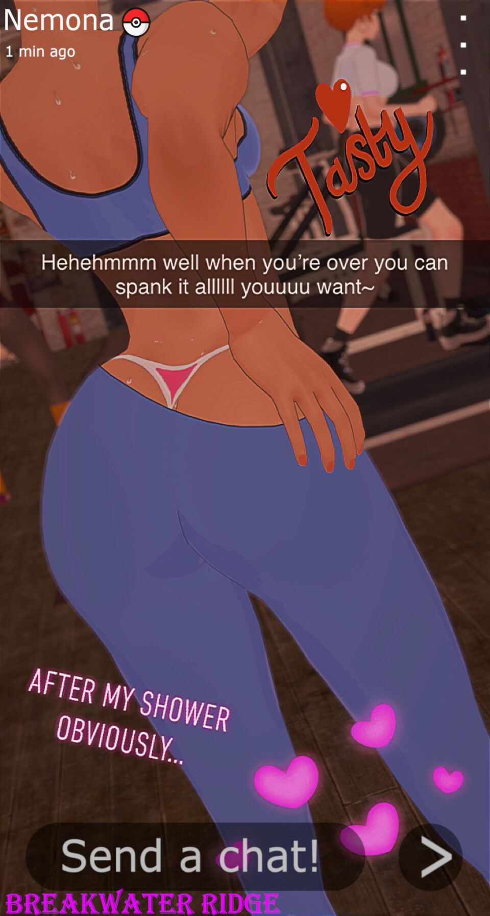 After training with Nemona – Breakwater Ridge [photo 5] - MangaPorn