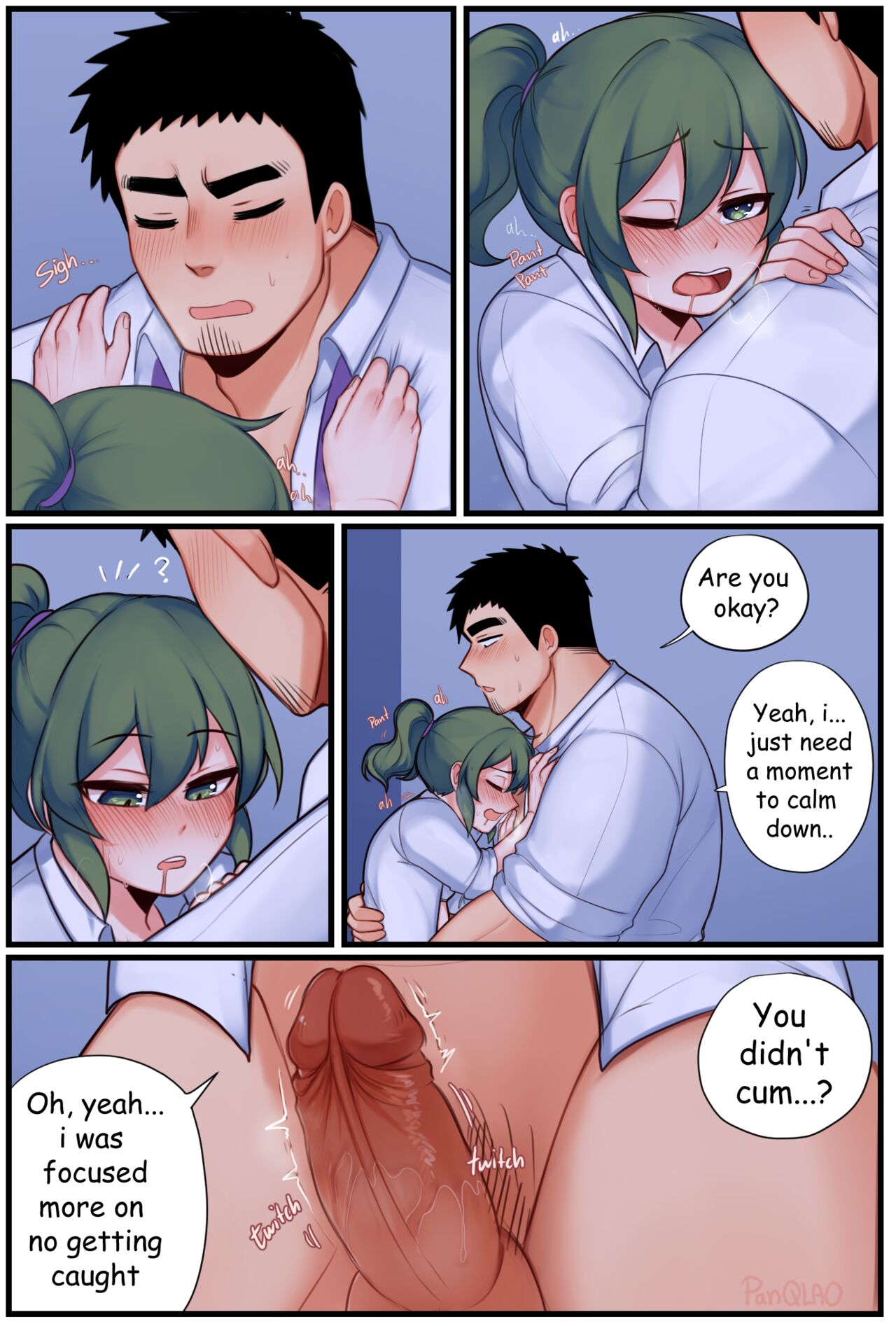 Night at the Office – PanQLAO [photo 18] - MangaPorn