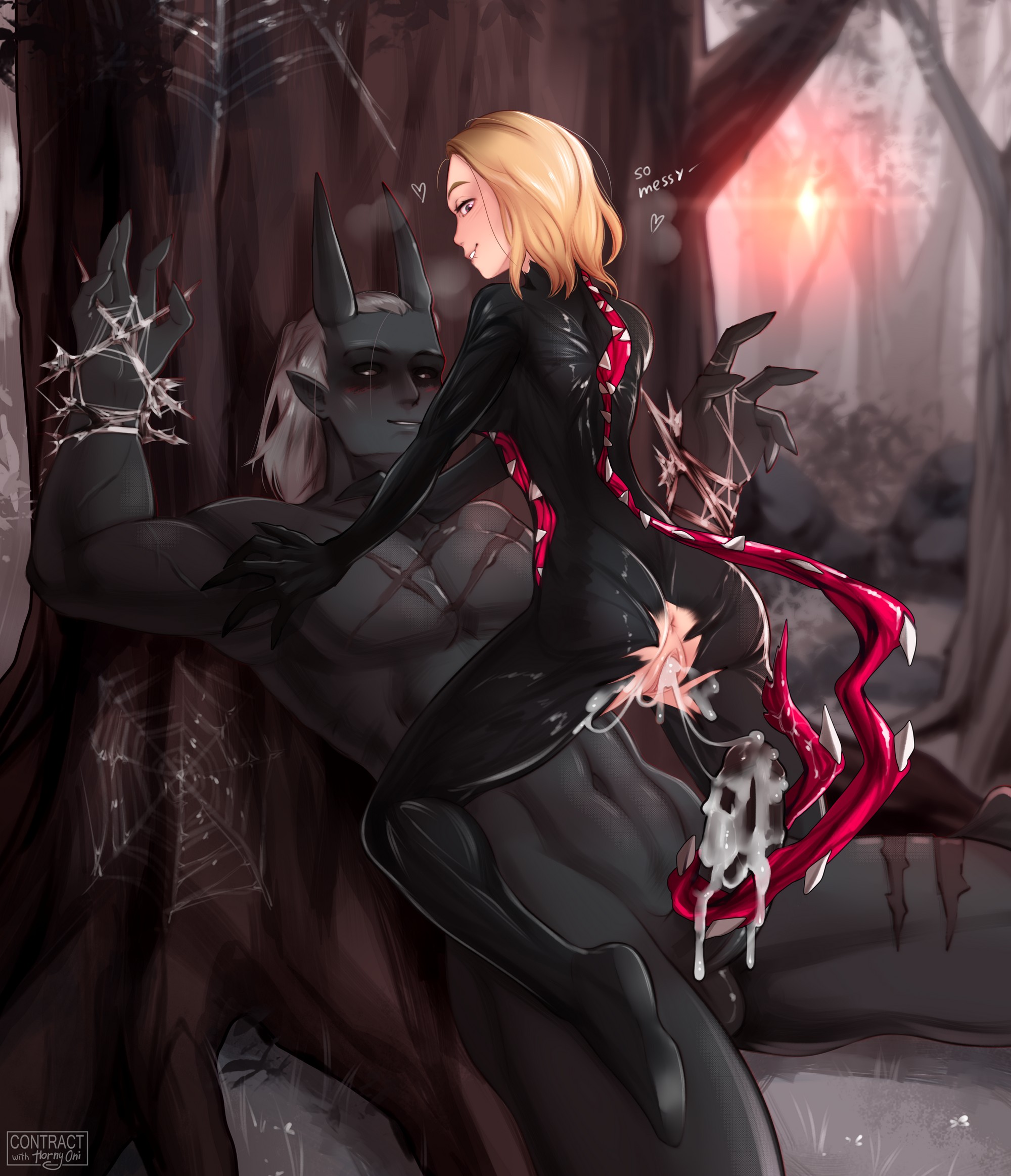 Contract with Spider-Gwen – Horny-Oni [photo 15] - MangaPorn