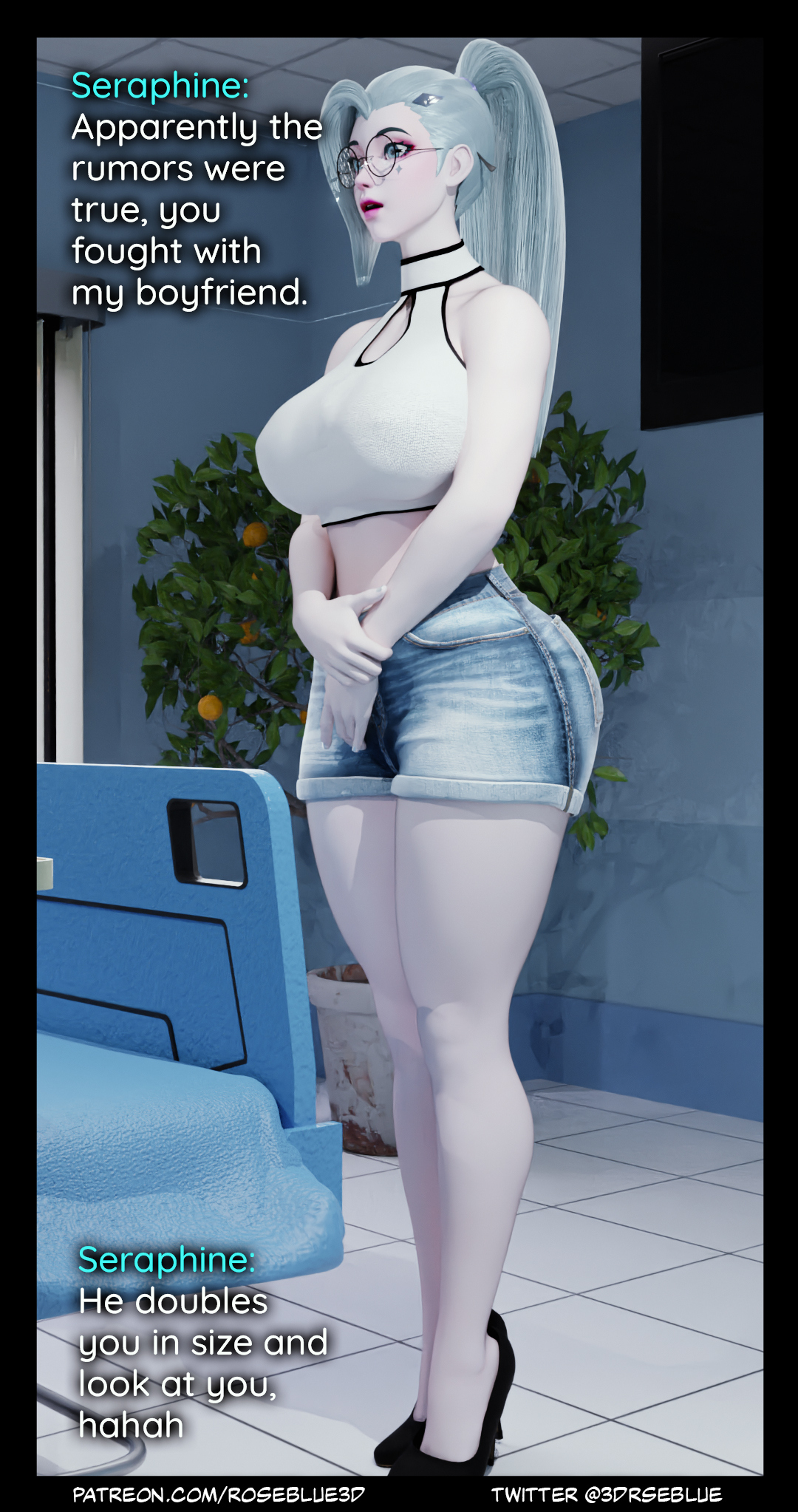 Seraphine Forbbiden Love – RoseBlue3D [photo 5] - MangaPorn