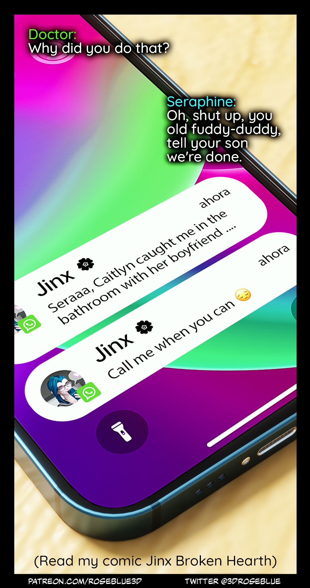 Seraphine Forbbiden Love – RoseBlue3D [photo 61] - MangaPorn