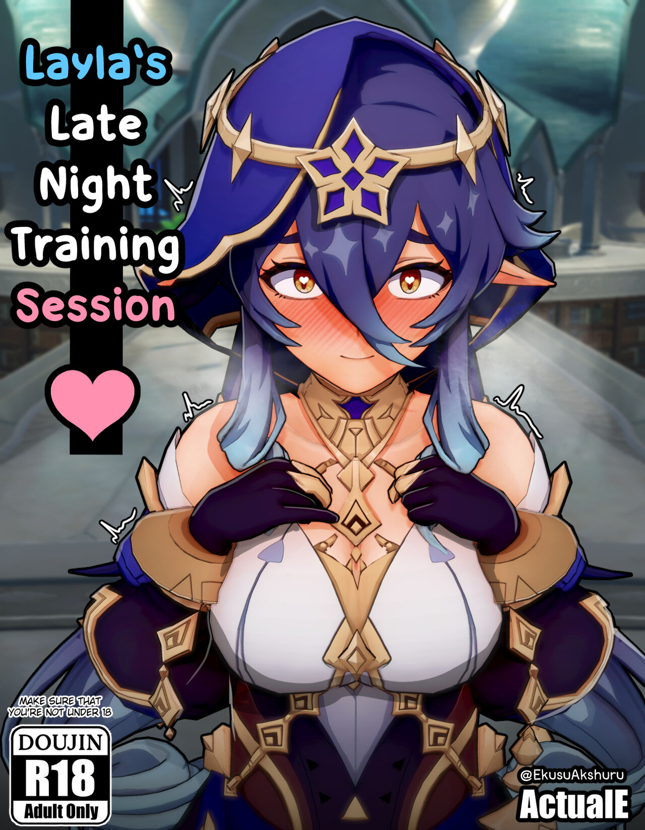Layla’s Late Night Training Session – Genshin Impact [photo 1] - MangaPorn