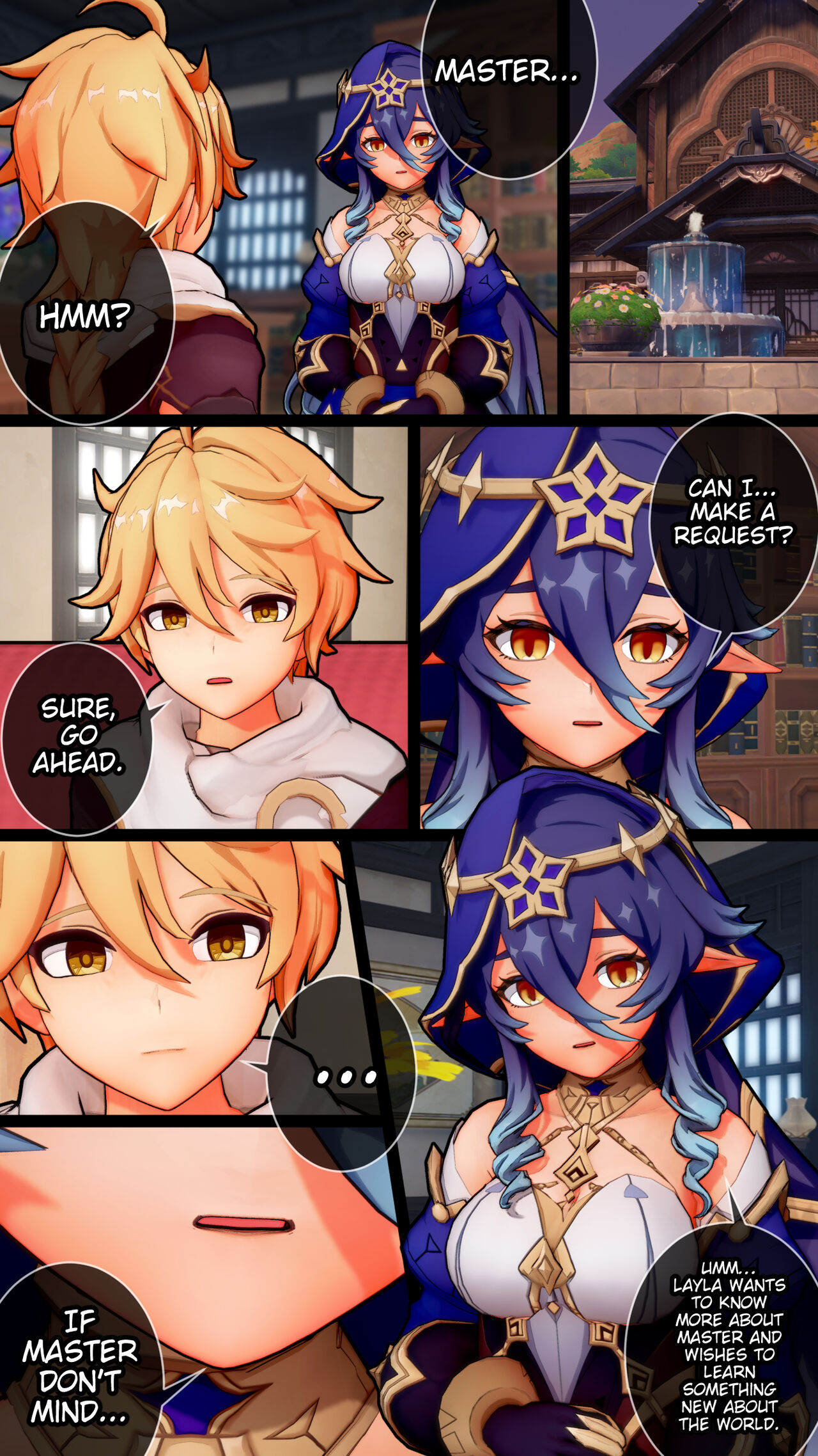 Layla’s Late Night Training Session – Genshin Impact [photo 22] - MangaPorn