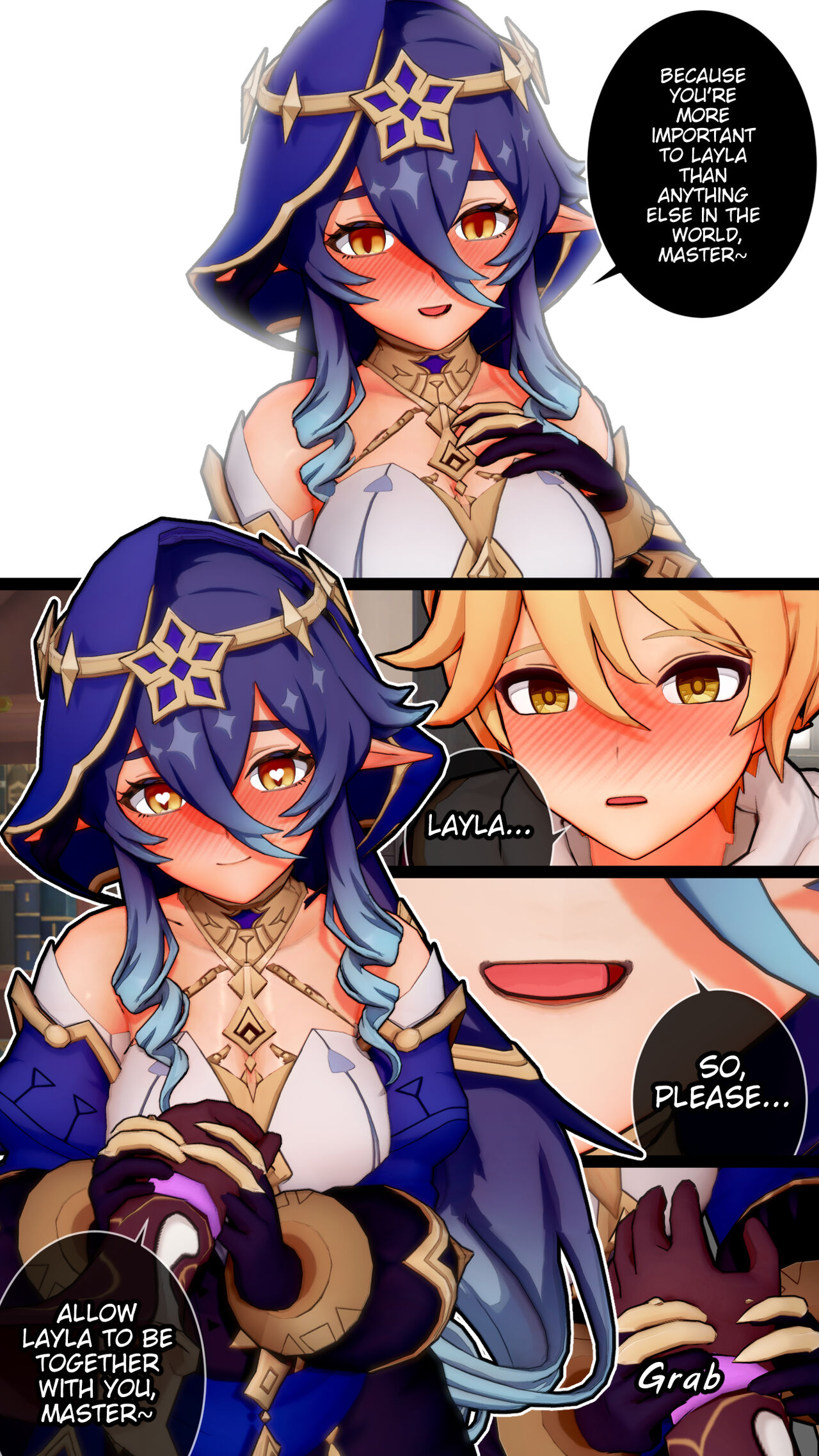 Layla’s Late Night Training Session – Genshin Impact [photo 24] - MangaPorn