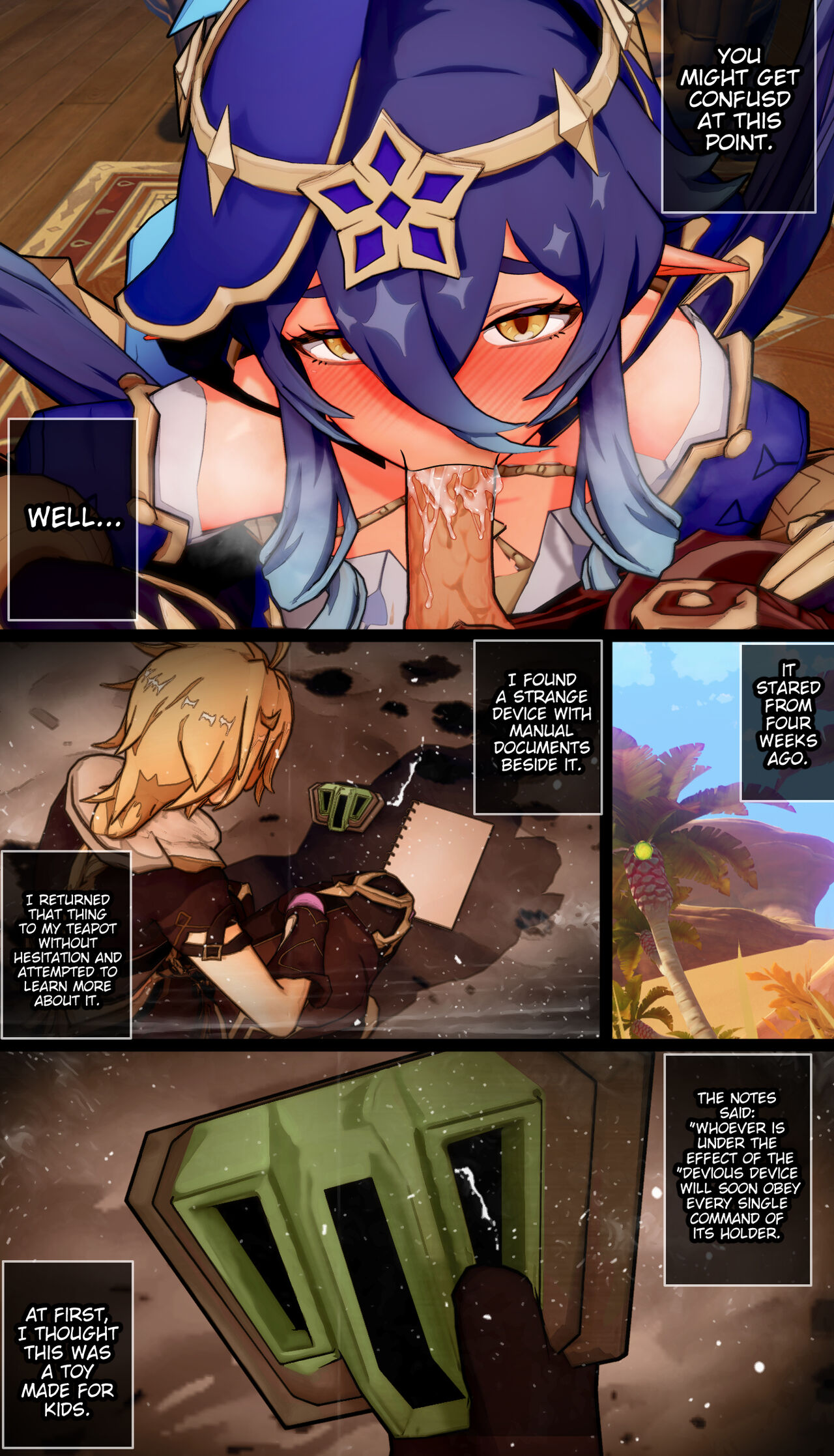 Layla’s Late Night Training Session – Genshin Impact [photo 4] - MangaPorn