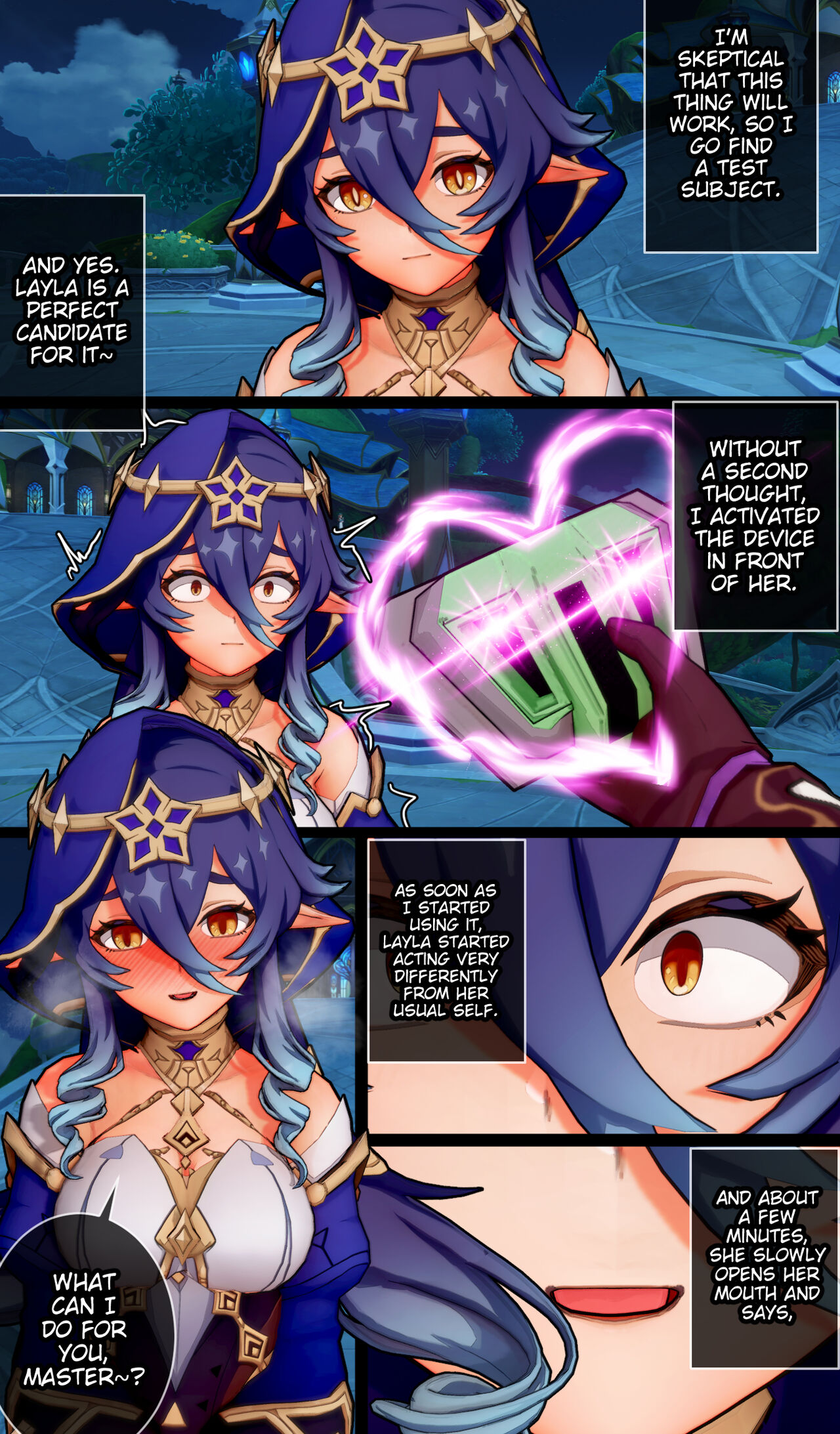 Layla’s Late Night Training Session – Genshin Impact [photo 5] - MangaPorn